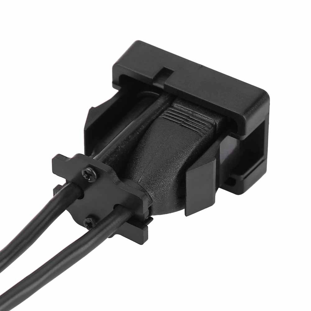 3.5mm AUX Extension Cable with USB Port - Car Audio Mounting Panel Jack for Seamless Music Playback | Perfect for Toyota, Honda, Ford & More Vehicles | Ideal for Dashboard Installation & Enhanced In-Car Entertainment