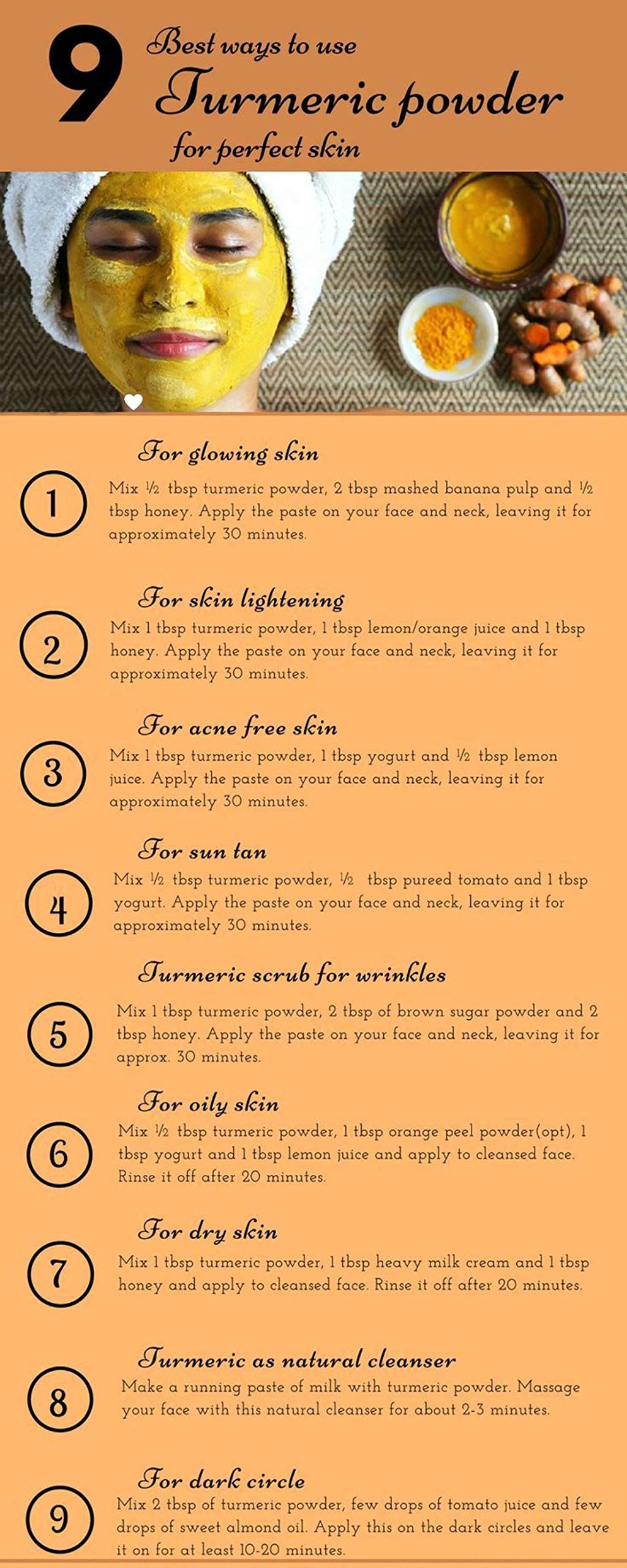 VEDICINE Wild Kasturi Amba Haldi Turmeric Powder for Face Pack - 100% Natural Skin Brightening & Glow | Perfect for DIY Face Masks & Ayurvedic Beauty Treatments