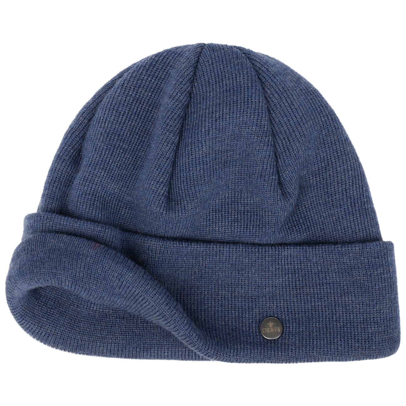 Lierys Merino Wool Fine Knit Docker Hat - Warm & Soft Winter Beanie for Men & Women - Perfect for Outdoor Activities, Hiking, and Cold Weather