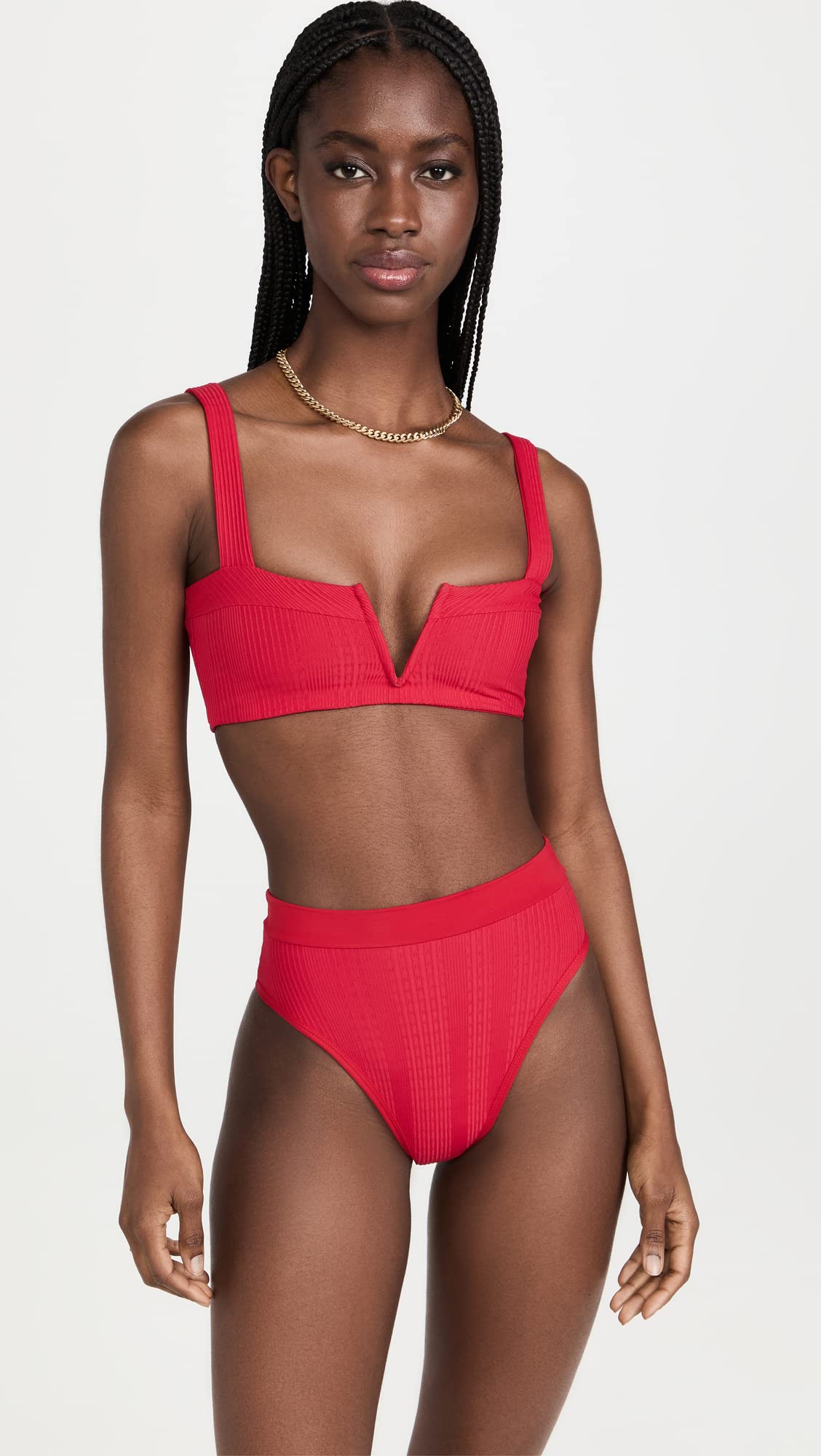 LSpace Women's Frenchi Bikini Bottoms - High Waisted Swimwear for Women, Sexy Bikini Bottom for Beach & Pool Party | Perfect for Summer Vacation, Tropical Getaways & Swimwear Fashion