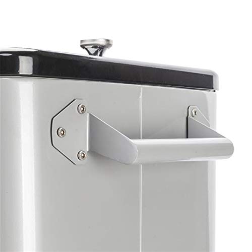 80QT Heavy Duty Iron Spray Cooler with Adjustable Shelf - Perfect for Outdoor Camping, Picnics, and Backyard BBQs
