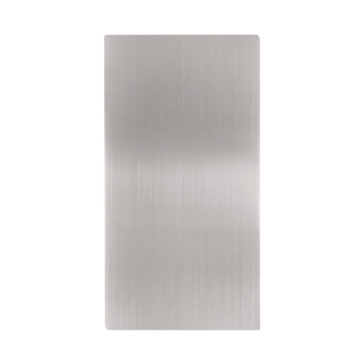 Alpine Industries Commercial Hand Dryer Wall Guard - Brushed Stainless Steel (0.06