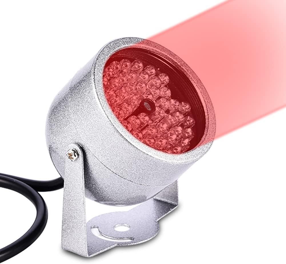 48-LED IR Infrared Night Vision Light for Security CCTV Cameras - Indoor/Outdoor Use - Perfect for Home Surveillance, Business Security & Dark Area Monitoring