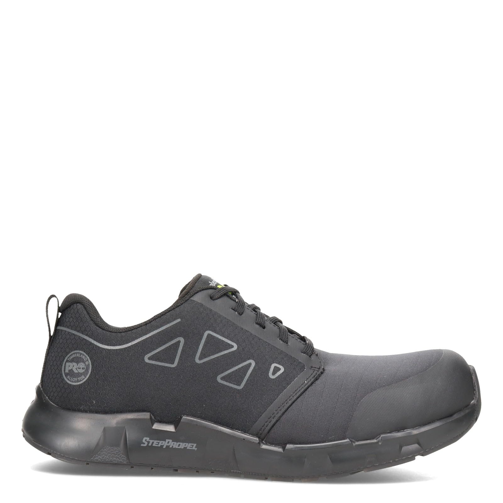 Timberland PRO Men's Powertrain Sprint Alloy Safety Toe Work Boots - Lightweight Steel Toe Shoes for Construction & Industrial Work - Durable Slip Resistant Work Boots for Men