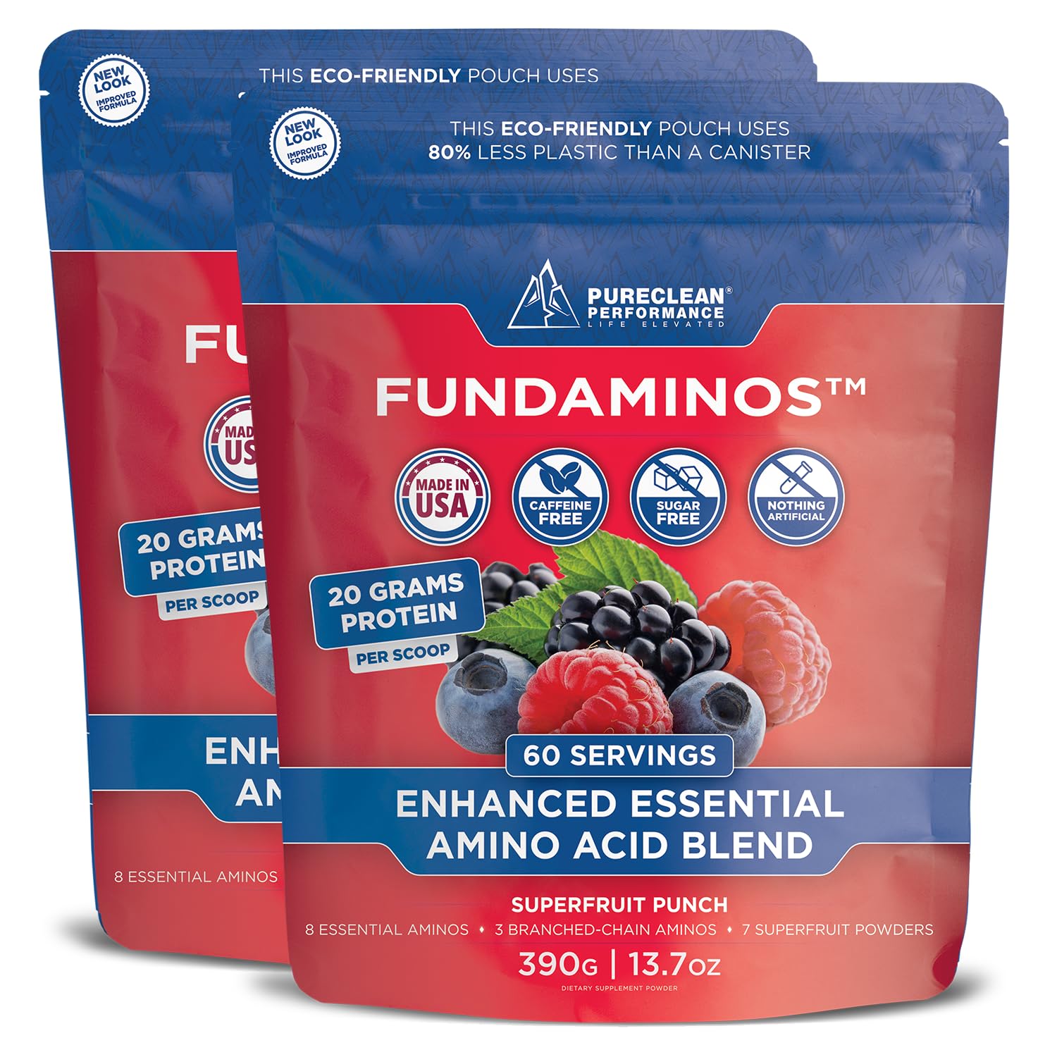 Premium Plant-Based Organic Essential Amino Acids & BCAA Powder - Gluten Free, Non-GMO Supplement for Muscle Growth, Strength & Recovery (60 Servings) | Vegan Protein Boost for Athletes, Gym & Post-Workout Recovery