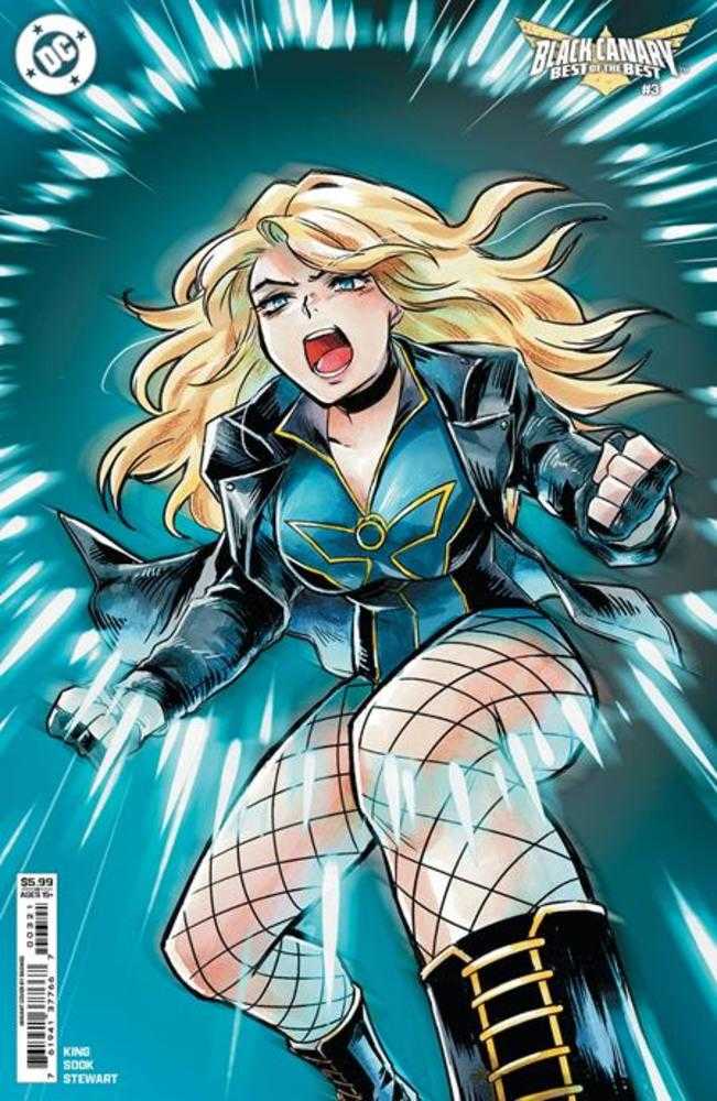 Black Canary Best Of The Best #3 (Of 6) Cover B Saowee Card Stock Variant - Premium Collectible Comic Book for DC Fans, Perfect for Display & Investment