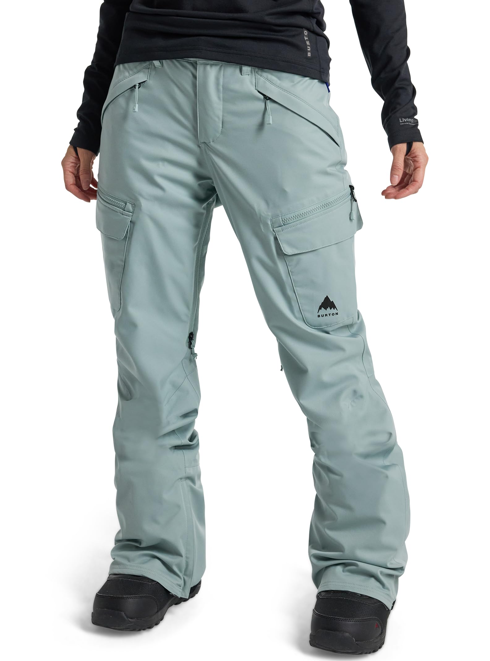 Burton Women's Gloria 2L Stretch Waterproof Ski Pants - Insulated Winter Snow Pants for Skiing, Snowboarding & Outdoor Activities