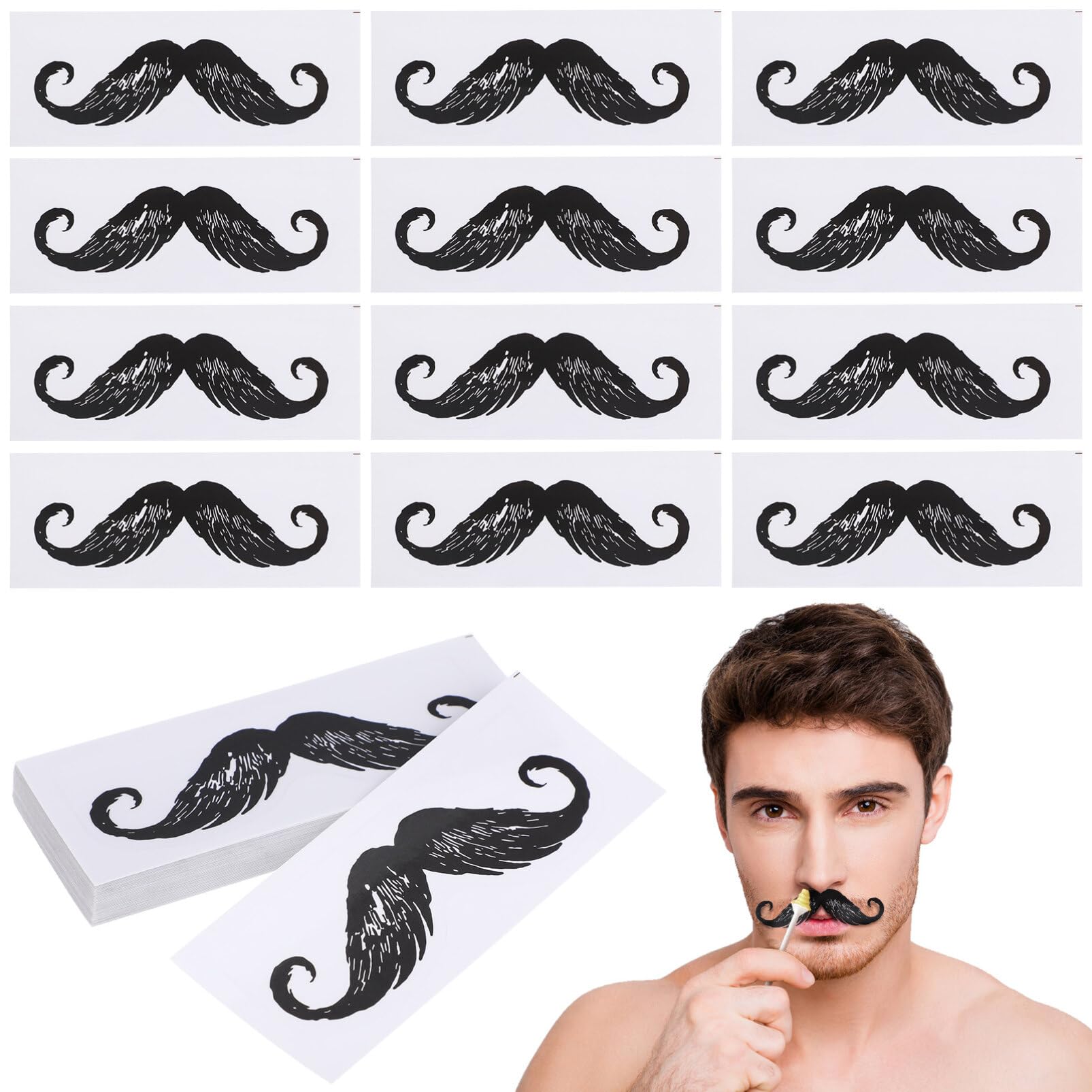 Baluue Nose Hair Wax Kit for Men & Women - Painless Nasal Hair Removal, Beard & Mustache Waxing Stickers - Gentle Depilation & Cleaning - Perfect for Grooming, Salon & Home Use