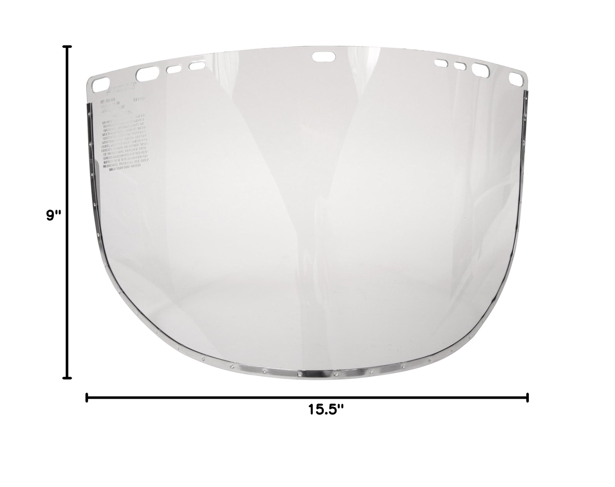 Jackson Safety Face Shield Window - 9