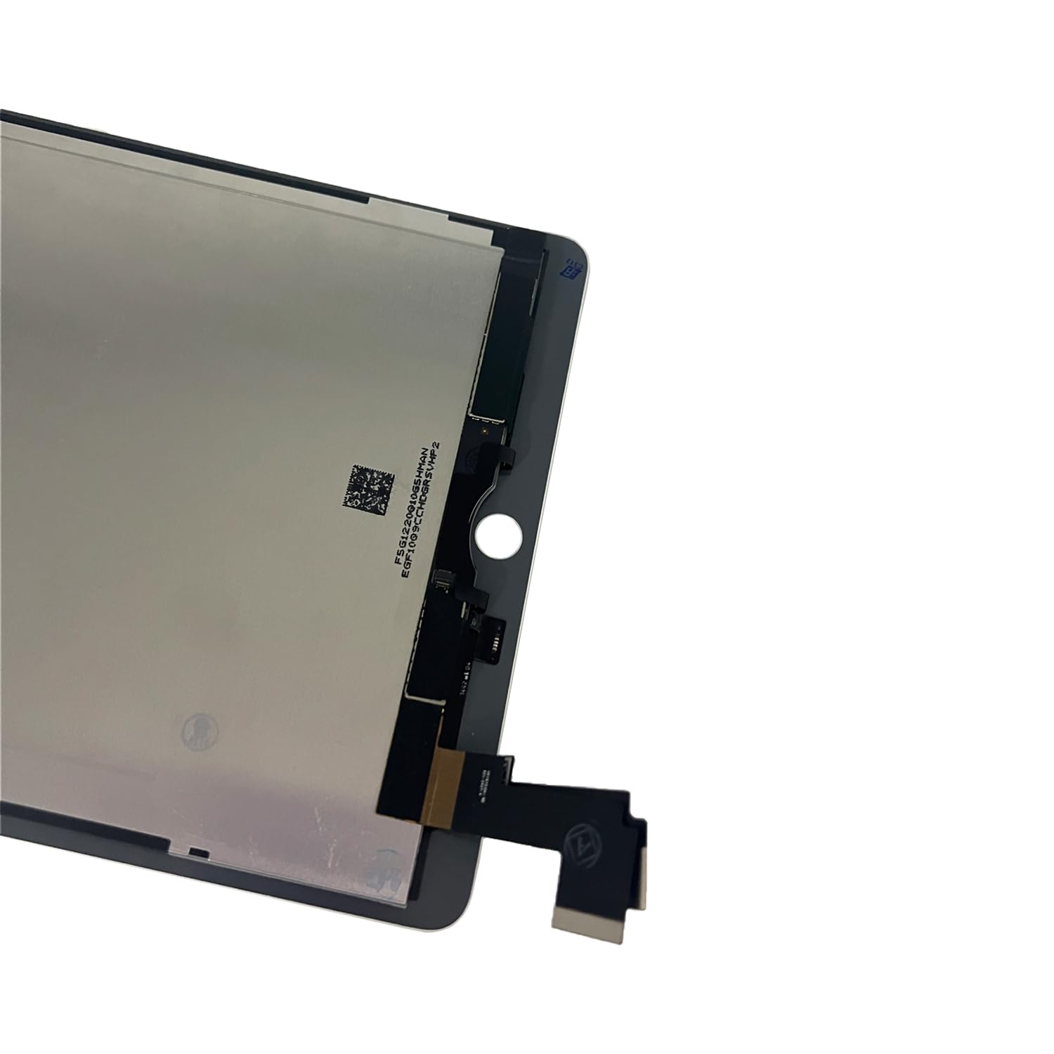 Original LCD Touch Screen Digitizer Assembly for iPad Air 2 A1566 A1567 - White Replacement Display with Frame - Perfect for DIY Repairs & Screen Replacement