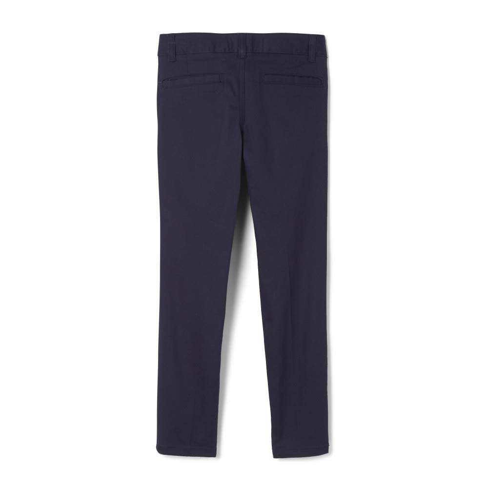 French Toast Girls' Stretch Twill Skinny Pants with Pockets - Comfortable School Uniform Pants for Kids & Teens - Perfect for School, Playdates & Everyday Wear