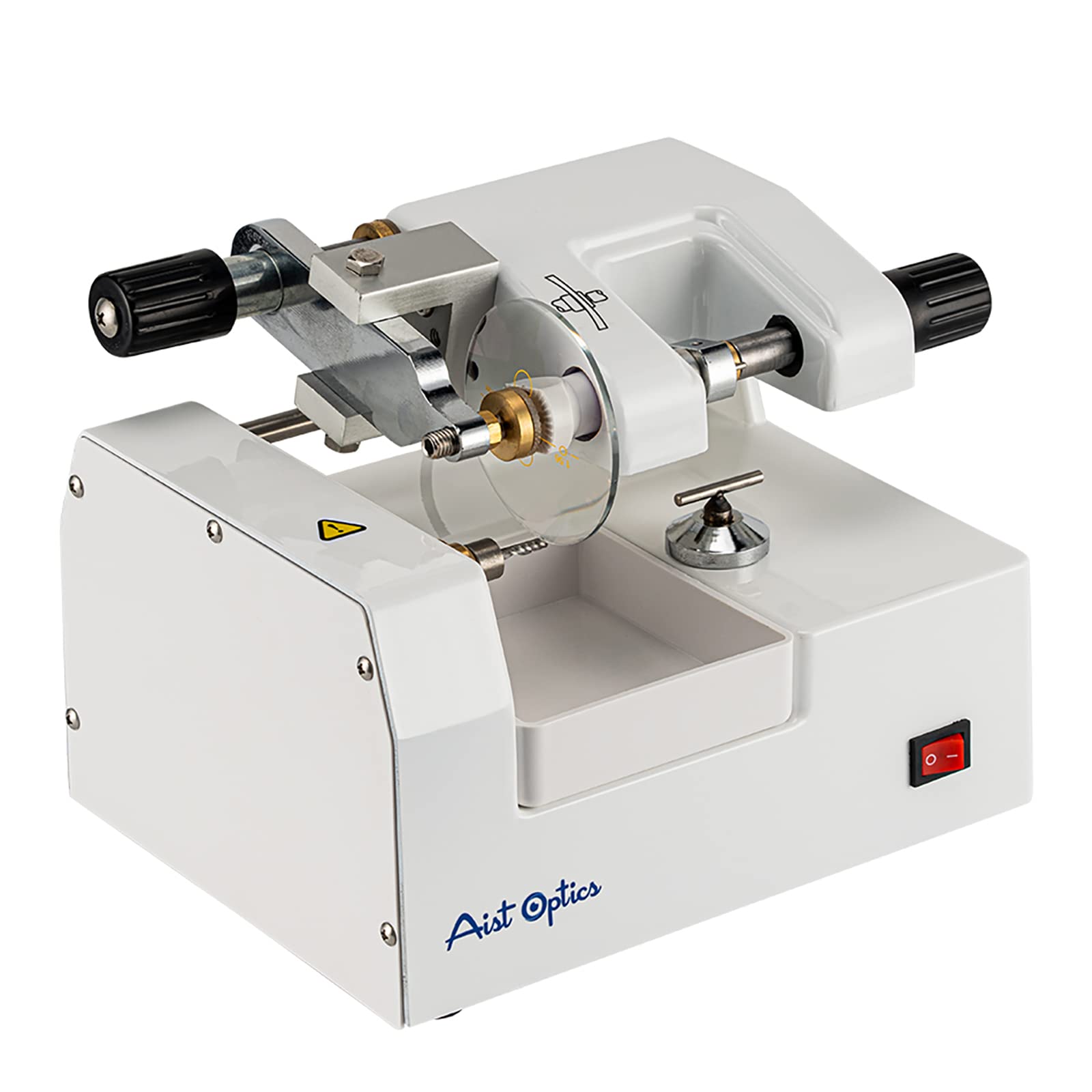 High-Speed Optical Lens Cutter CP-4A - Dry Cutting Milling Machine with Imported Milling Cutter for Eyeglasses | Professional Glasses Lens Cutting Equipment for Optical Labs & Eyewear Stores