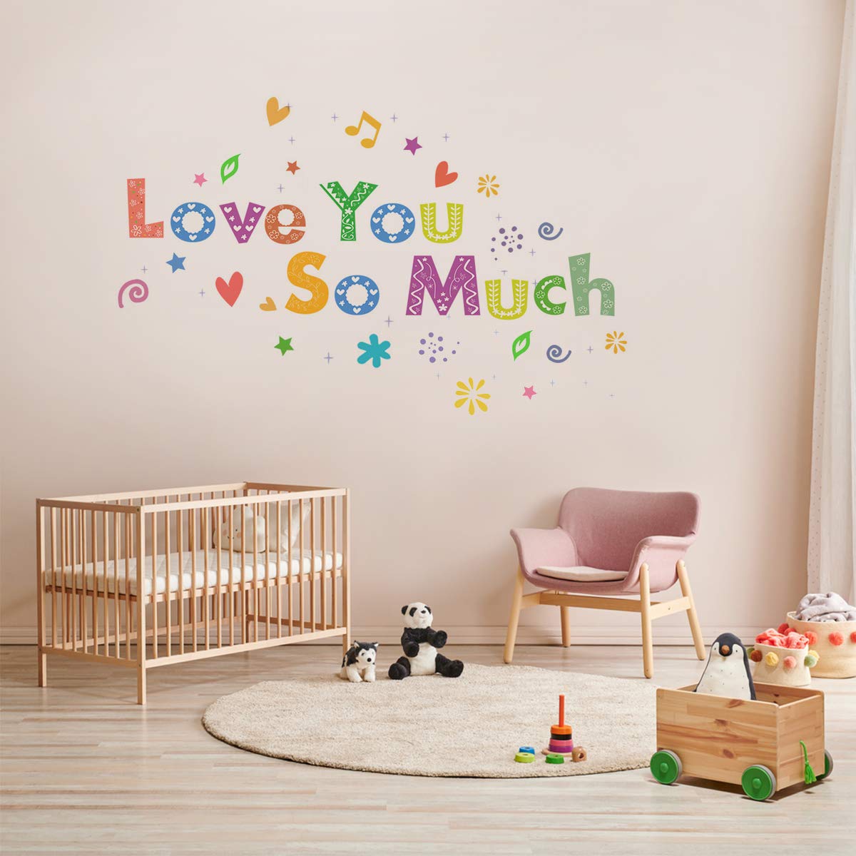 DEKOSH Peel and Stick Wall Decals - Removable Home Decor Stickers for Bedroom, Living Room, Nursery & Office - Easy DIY Wall Art for Home Interior Design