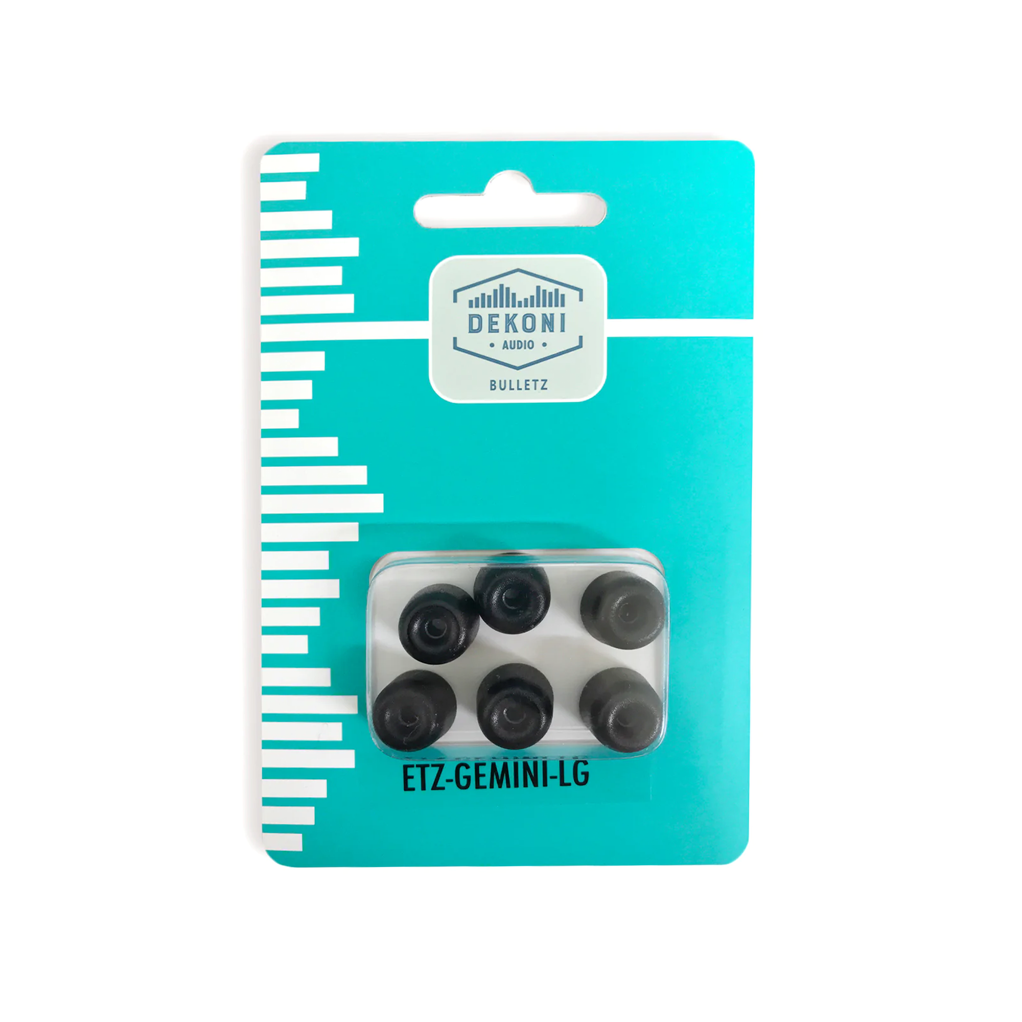 Dekoni Audio Bulletz Gemini Memory Foam Ear Tips for Noise Isolation - Compatible with AirPods Pro, Sony WF-1000XM4 & More (3 Pairs) - Perfect for Travel, Workouts & Noise Cancellation