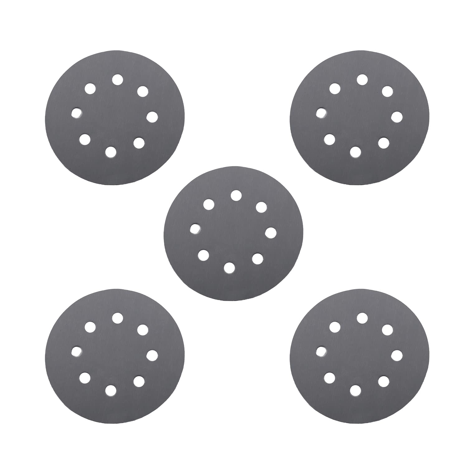 10PCS 3000 Grits Hook and Loop Sanding Discs - 5-Inch 8-Hole Aluminum Oxide Round Flocking Sandpaper for Angle Grinder, Polishing & Woodworking - Perfect for Metal, Wood & Auto Body Surface Preparation