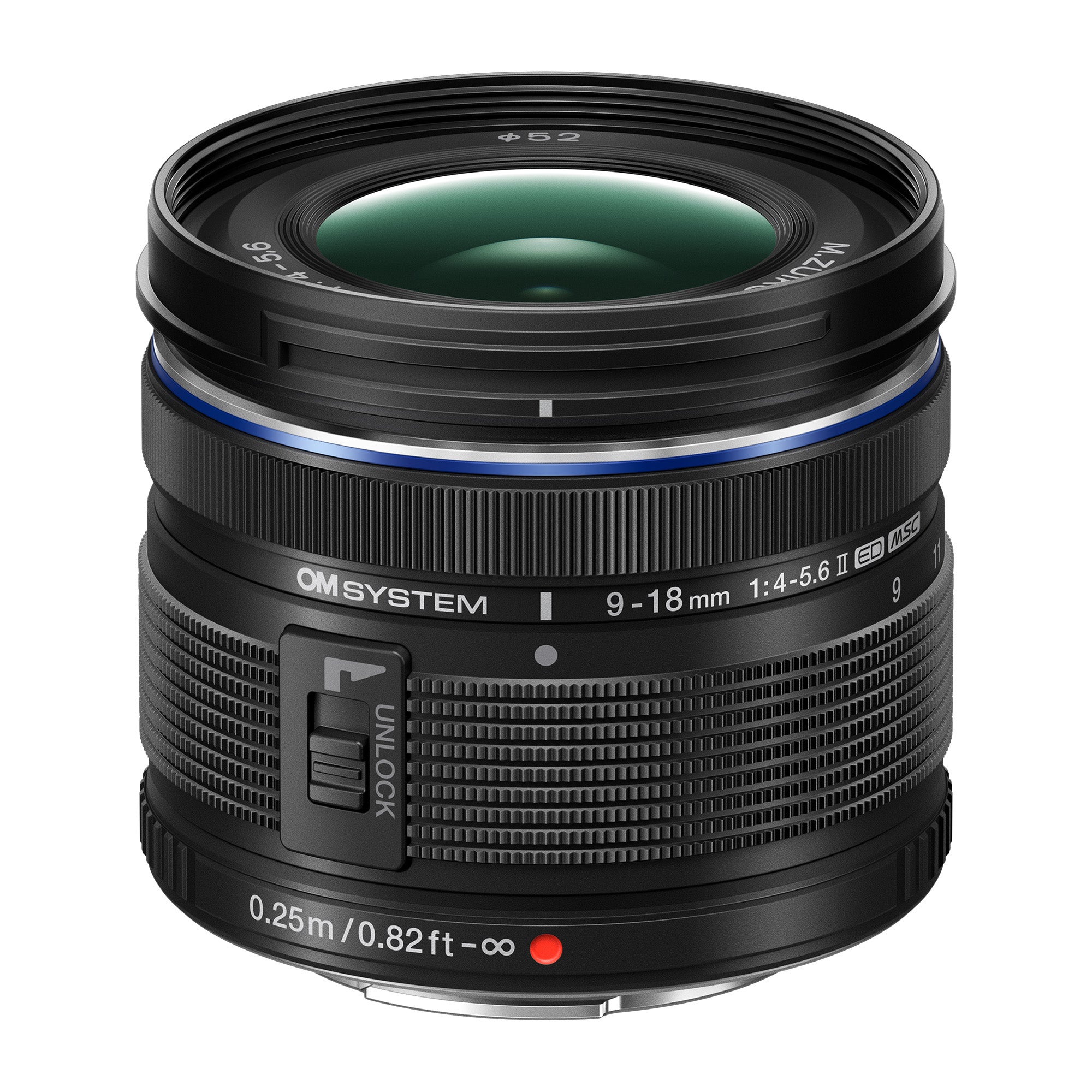 OM Systems M.Zuiko ED 9-18mm F4.0-5.6 II Wide Angle Zoom Lens for Micro Four Thirds Cameras - Perfect for Travel, Landscape & Street Photography