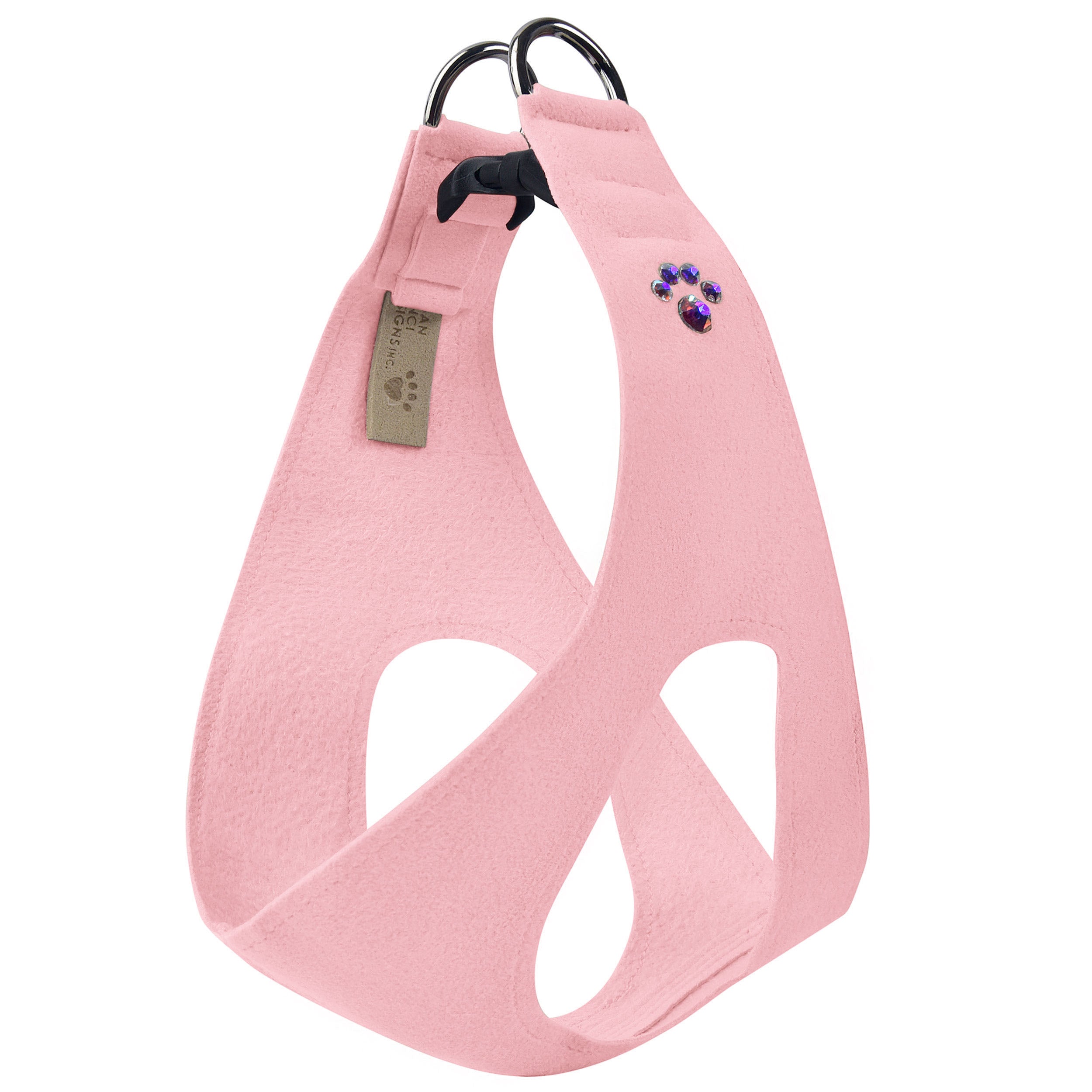 Crystal Paws Step-In Dog Harness with Adjustable Straps - Soft Pastel Colors for Small & Medium Dogs - Perfect for Walking, Training & Outdoor Adventures