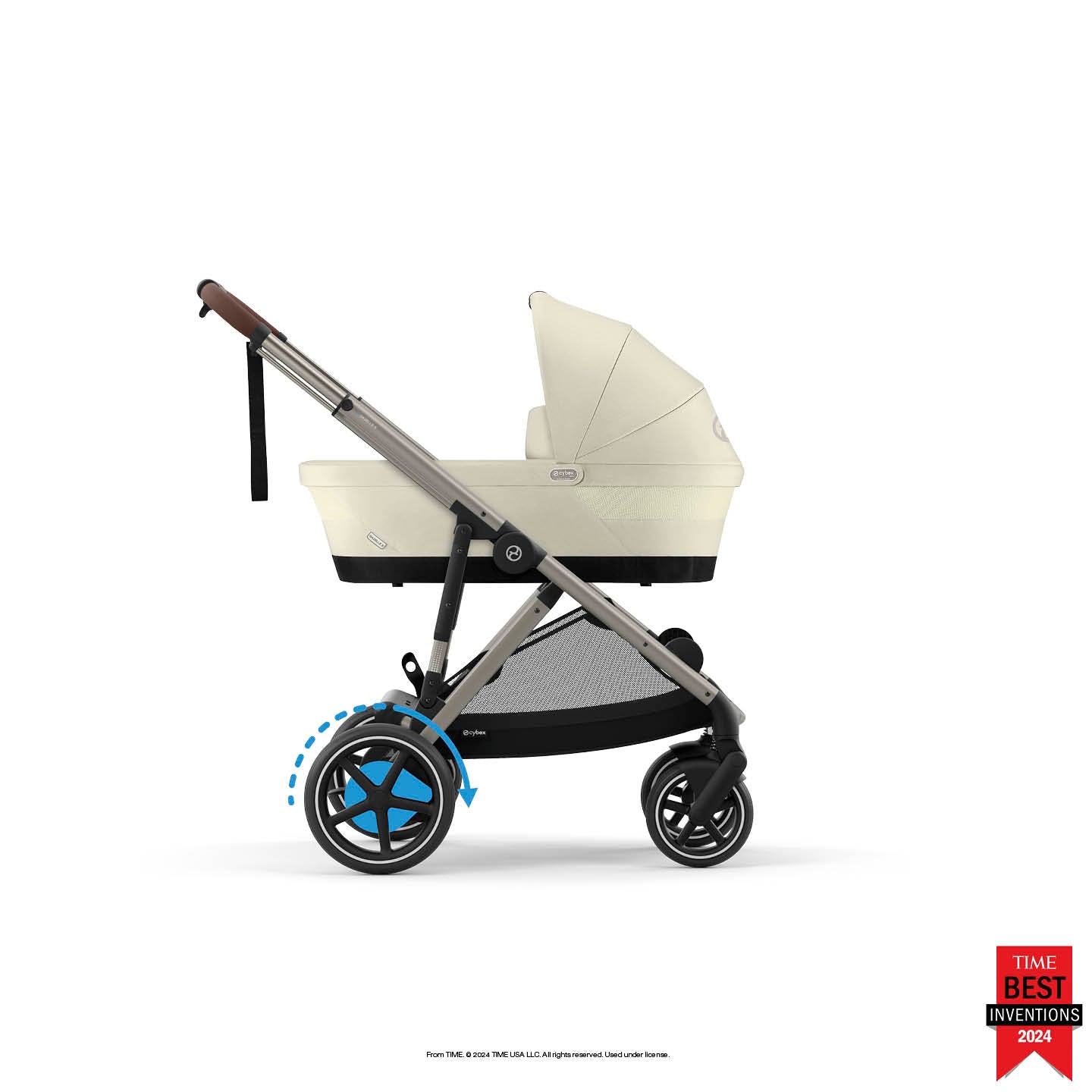 Cybex Gold eGazelle / Gazelle S 2 Cot - Premium Baby Travel Crib with Mattress for Home, Travel & Nursery | Lightweight Portable Playpen for Newborns & Toddlers