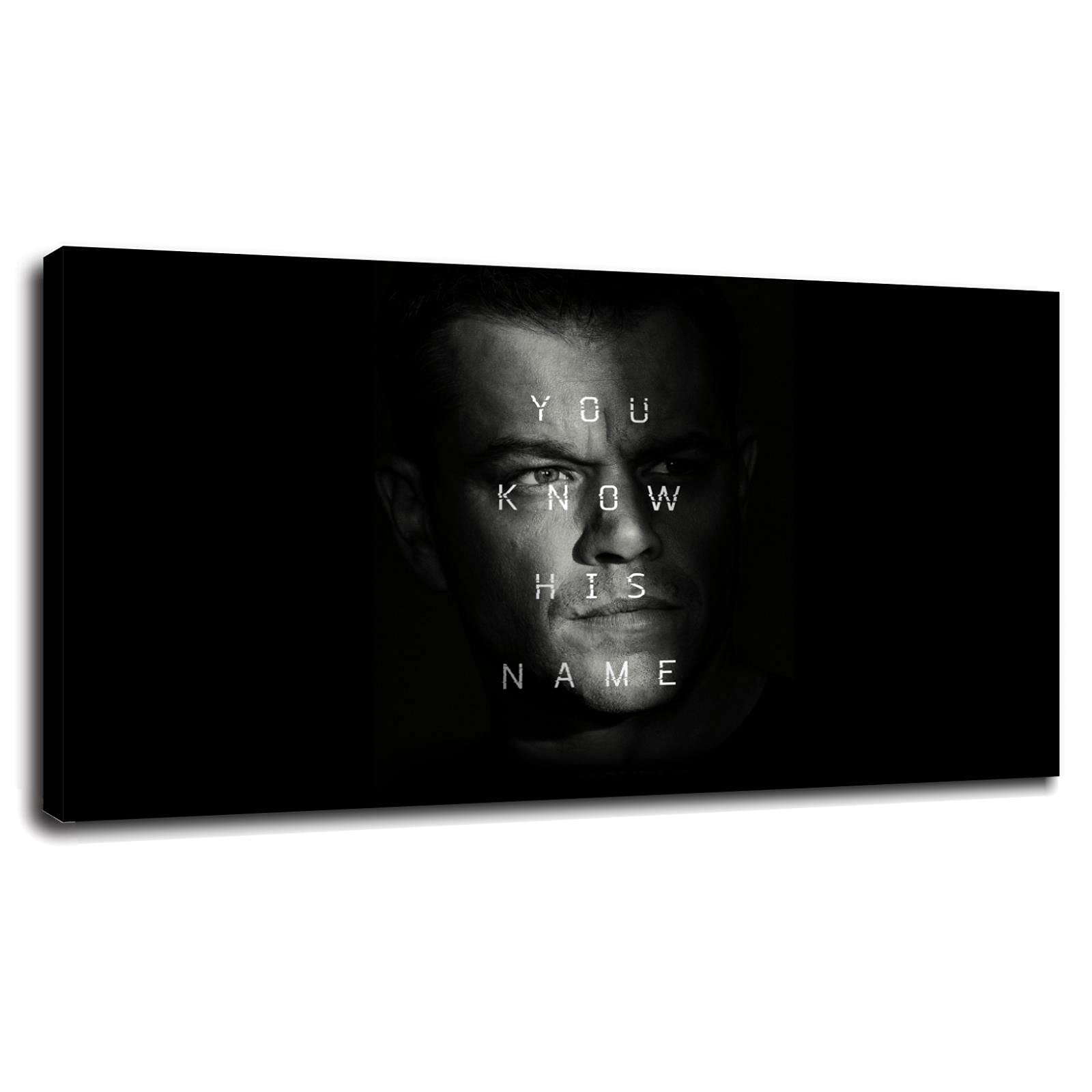 Matt Damon Canvas Wall Art Print - 42