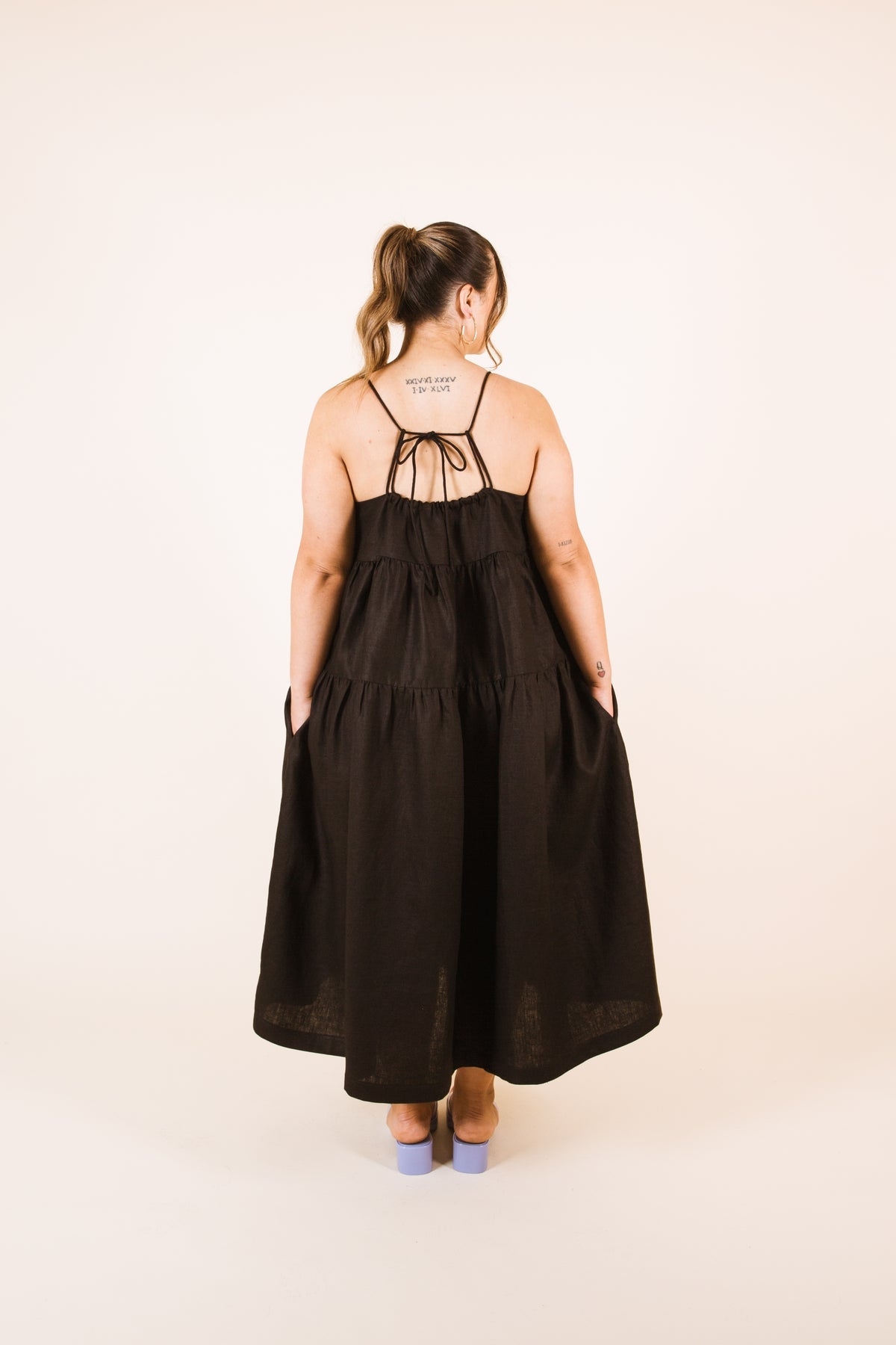 Celestia Dress by Papercut Patterns - UK Size 16 (US 34) - Flowy Summer Dress for Women - Perfect for Beach, Wedding & Special Occasions