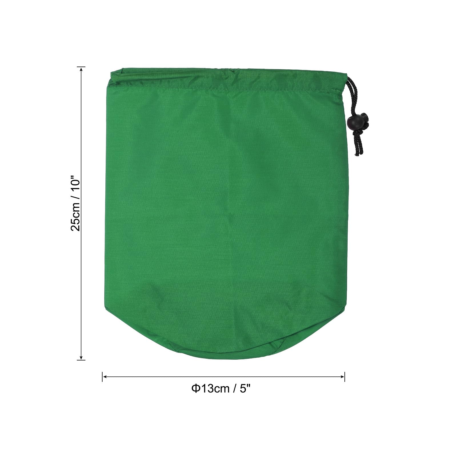 PATIKIL Waterproof Stuff Sack - Lightweight Outdoor Storage Bag with Drawstring & Dust Flap for Backpacking, Camping, Hiking Gear Organization