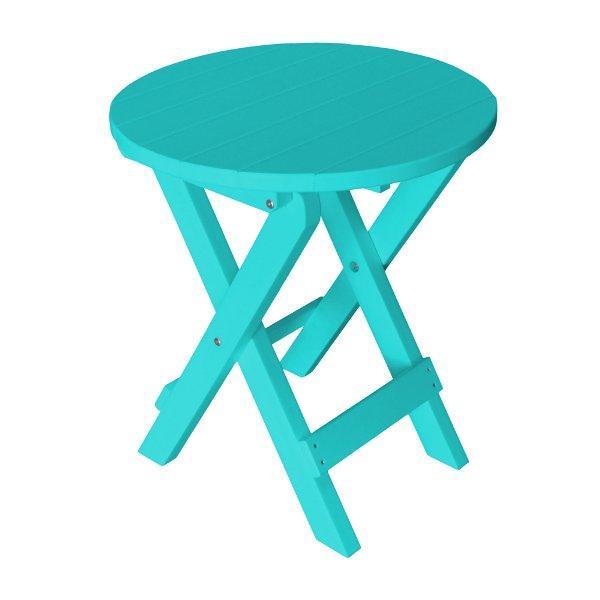Portable Folding Bistro Table - Compact Outdoor Patio Dining Set for Small Spaces, Balcony, Garden & Picnic Use