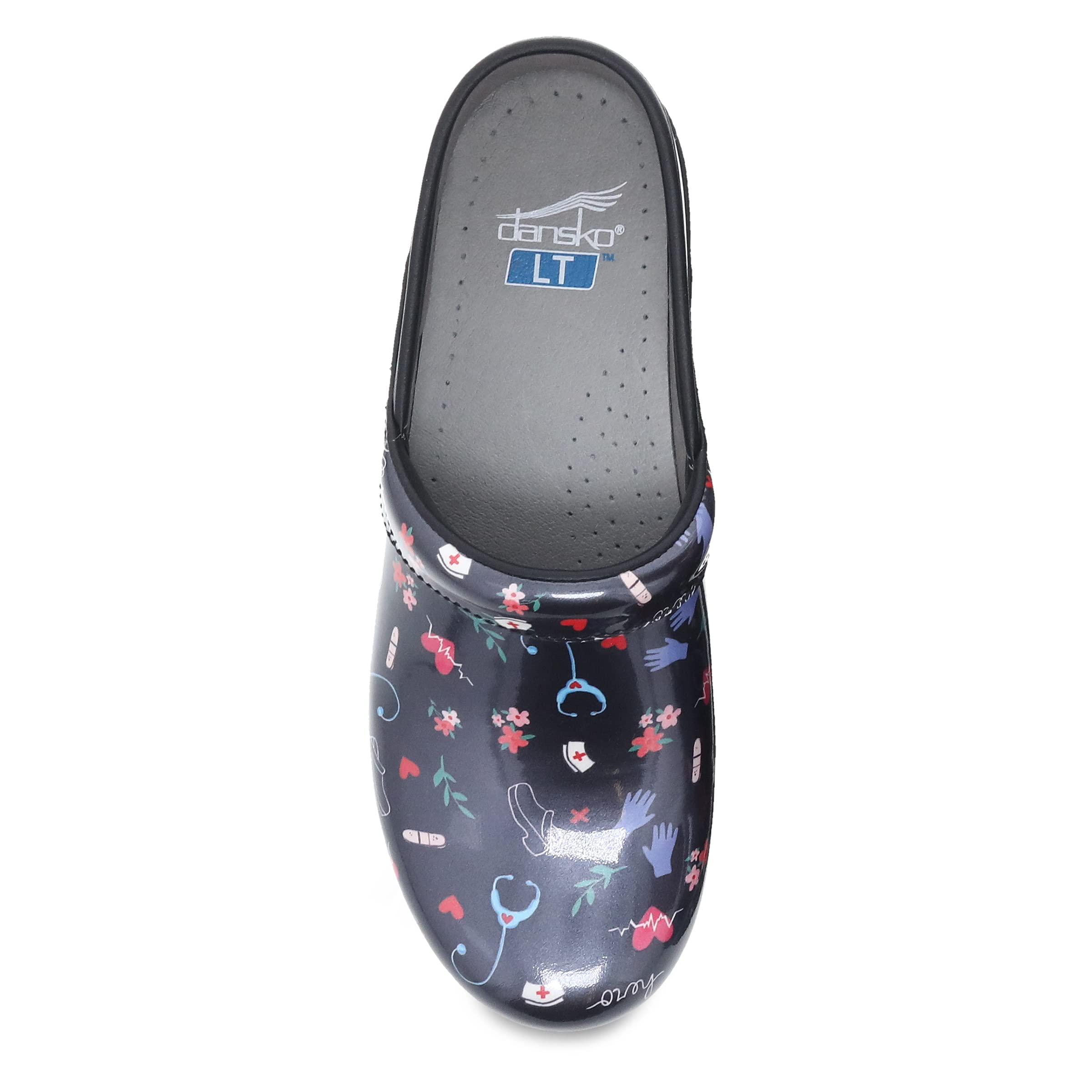 Dansko LT Pro Clogs for Women - Lightweight Rocker Bottom Nursing Shoes with Arch Support - Comfortable Work Footwear for Healthcare Professionals, Veterinarians & Food Service Workers - Perfect for Long Shifts in Hospitals, Clinics & Kitchens