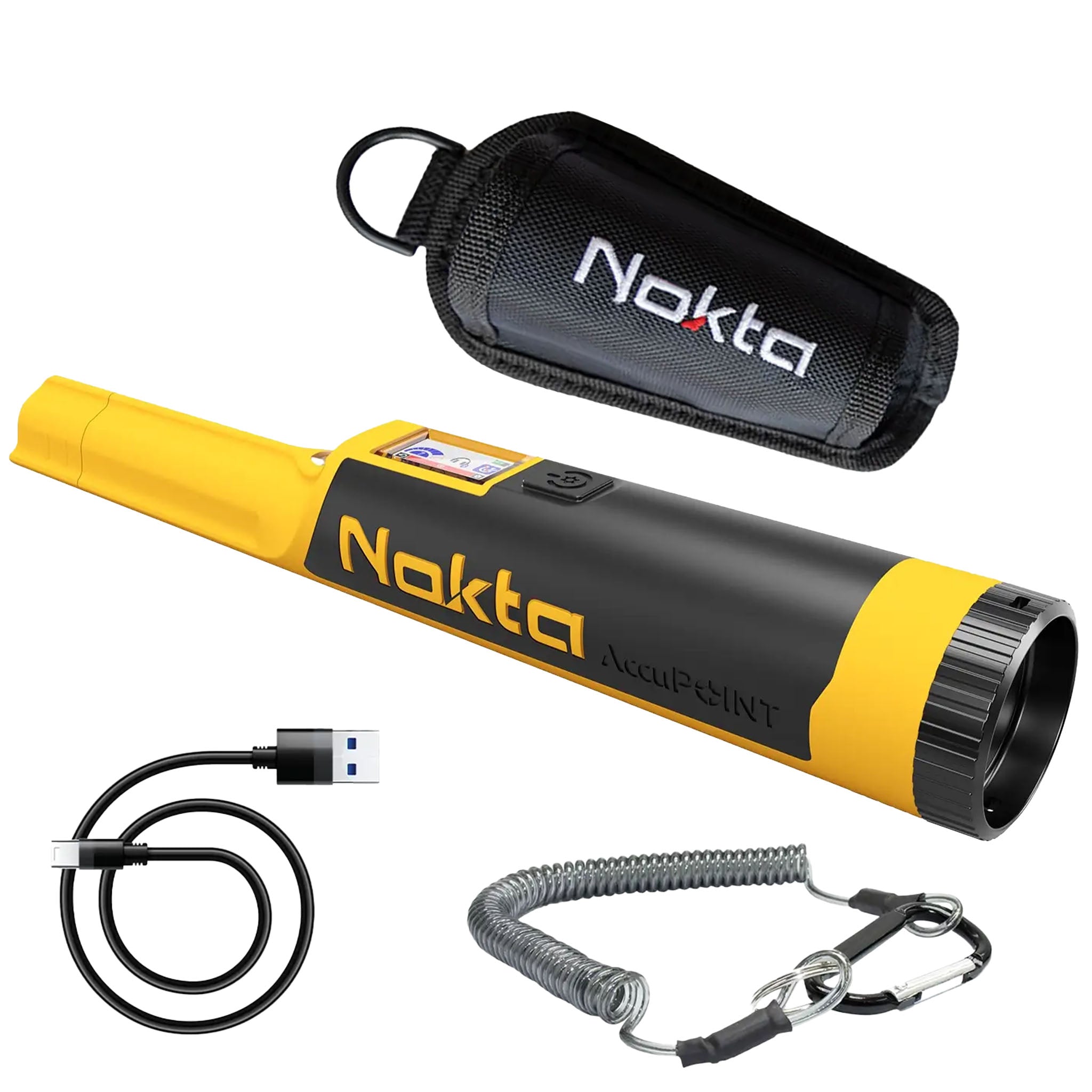Nokta Score SMF Waterproof Metal Detector Pro Package with Pinpointer & Accessories - Professional Metal Detecting for Beach, Gold Hunting & Treasure Hunting Adventures