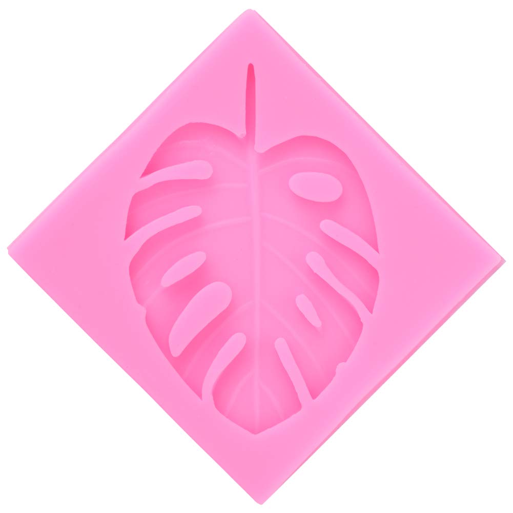 Premium Silicone Monstera Leaf Cake Mold - DIY Fondant & Chocolate Molds for Baking, Cake Decorating, Kids Birthday Party - Reusable Leaf-Shaped Baking Tools for Home Chefs & Professional Bakers