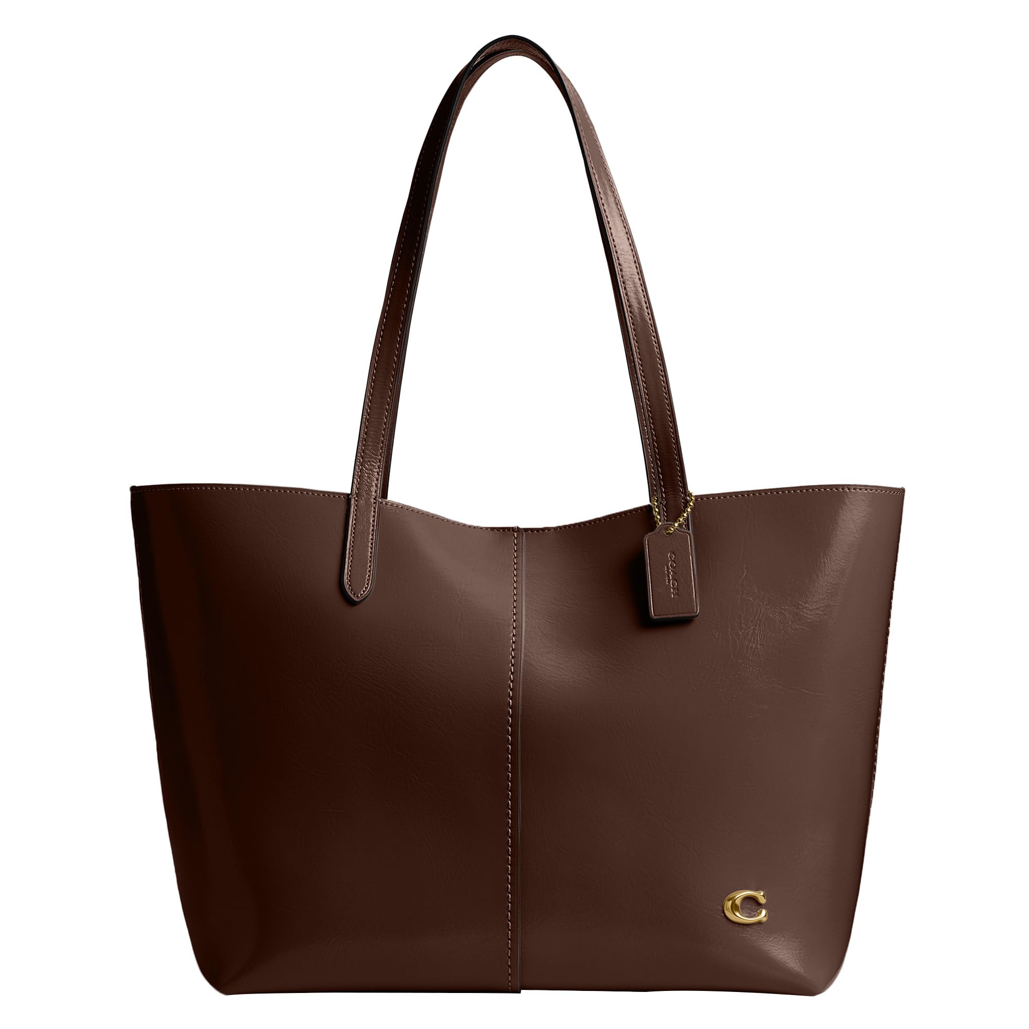 Coach North Tote 32 - Genuine Leather Shoulder Bag for Women | Stylish Work & Travel Tote | Perfect for Office, Commute & Weekend Getaways
