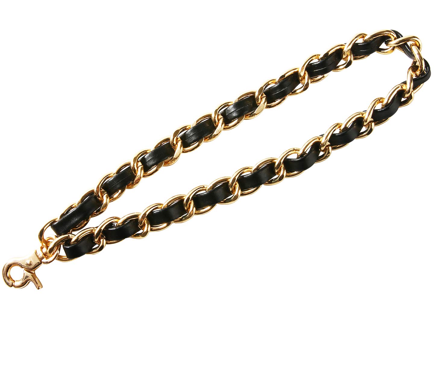 Stylish Chain Strap Wristlet for Wallet Clutch Purse - Secure Keychain & Coin Purse Strap - Perfect for Evening Bags, Crossbody Use, and Everyday Essentials