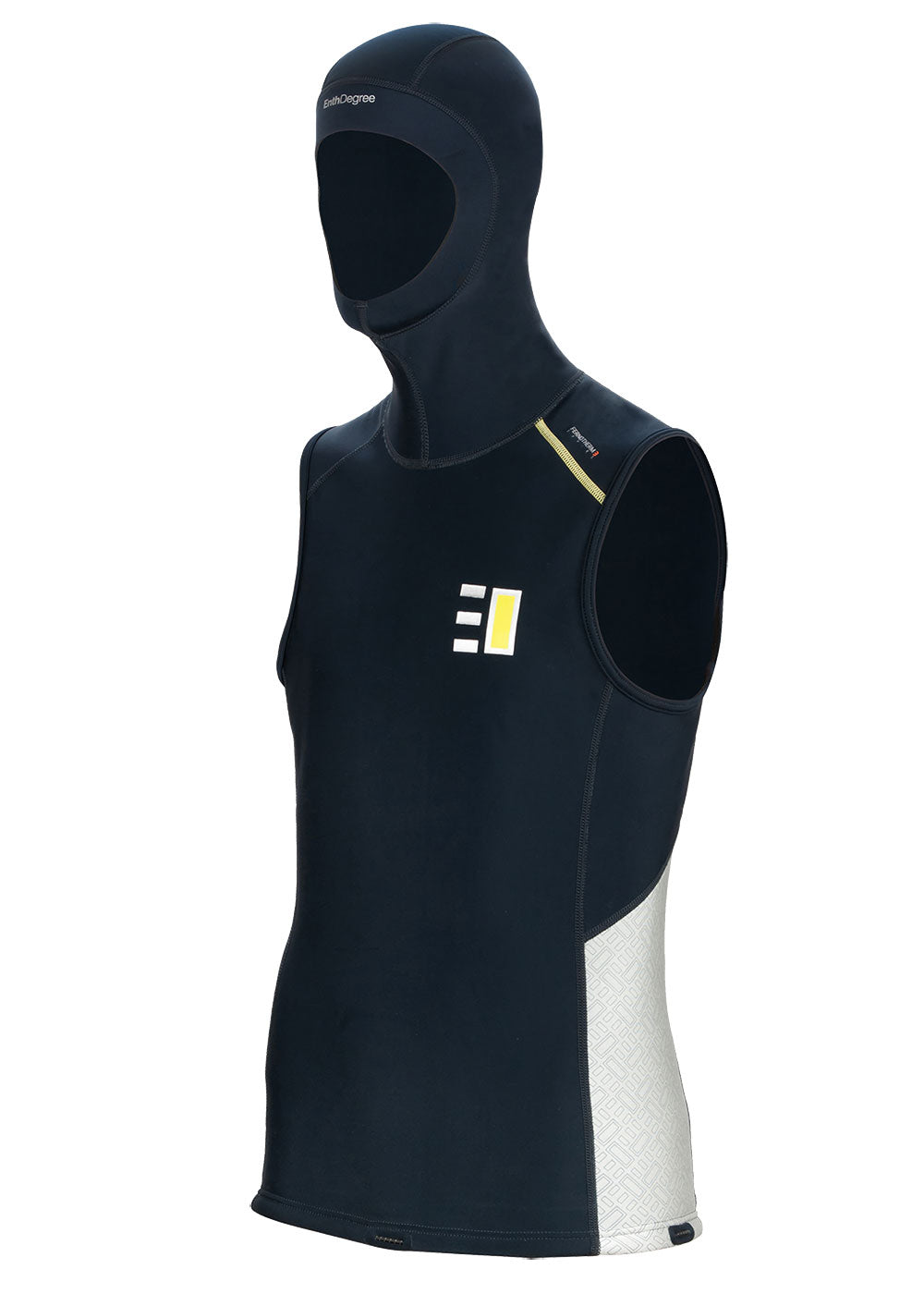 Enth Degree Men's Atoll Hooded Thermal Vest - Lightweight Insulated Puffer Vest for Outdoor Activities, Hiking, and Winter Sports