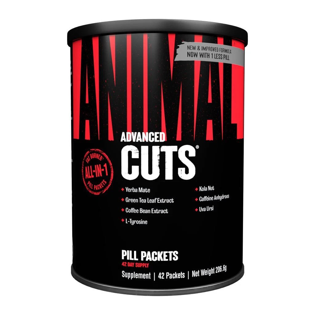 42 Pack Universal Animal Cuts - Premium Fat Burner & Energy Booster for Weight Loss, Workout & Fitness - New Advanced Formula for Men & Women
