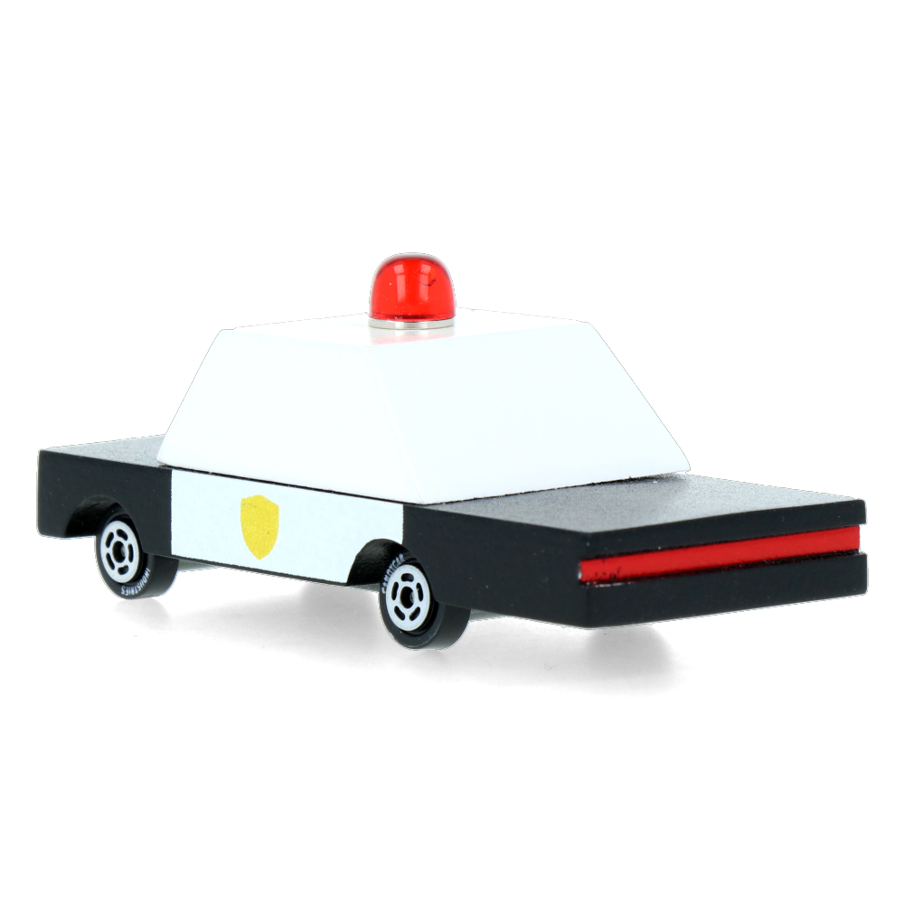 CandyCars Toy Police Car for Kids - Realistic Light & Sound, Die-Cast Metal Vehicle - Perfect for Playtime, Collecting & Gifts