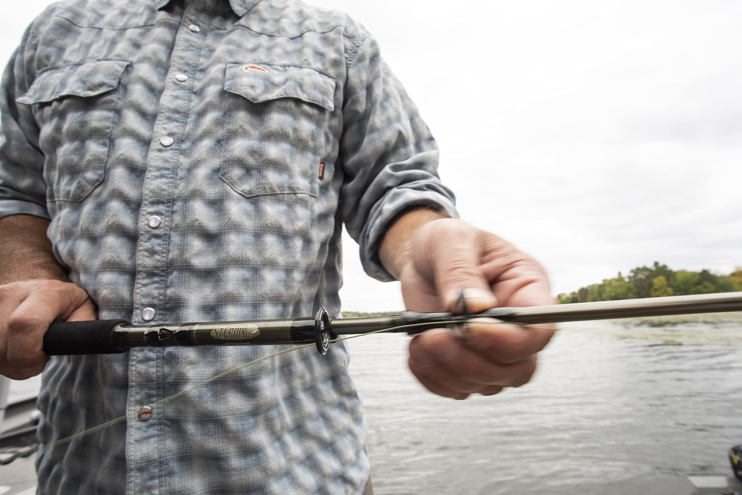 St. Croix Eyecon Spinning Rod - High Performance, Lightweight & Versatile Fishing Rod for Freshwater & Saltwater Anglers | Perfect for Bass, Trout & Walleye Fishing
