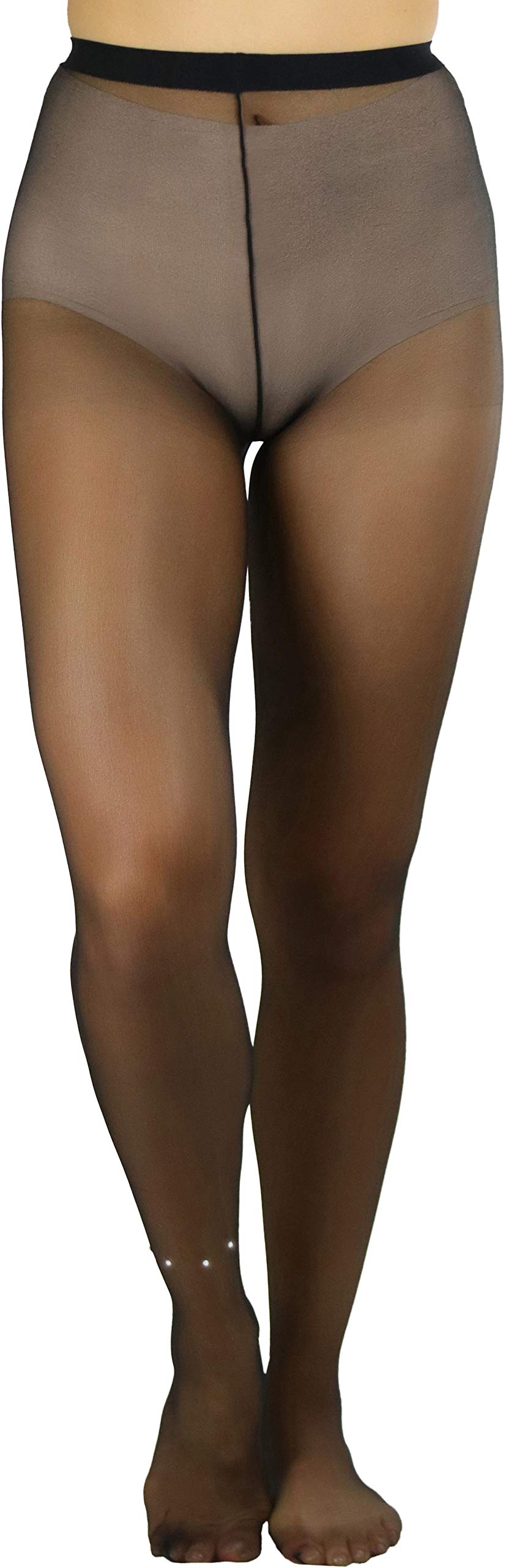 Stylish Women's Sheer Pantyhose with Sparkling Faux Rhinestone Ankle Bracelet - Perfect for Office, Parties & Special Occasions
