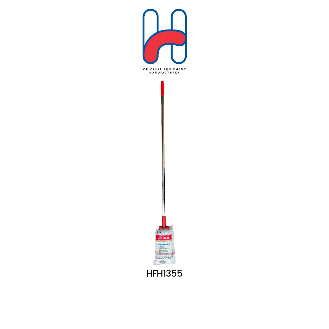 Premium Microfiber Mop with Handle - Circular Design for Superior Cleaning (Model: DT 056/HFH1355) - Ideal for Hardwood Floors, Tile & Laminate Surfaces in Homes & Offices
