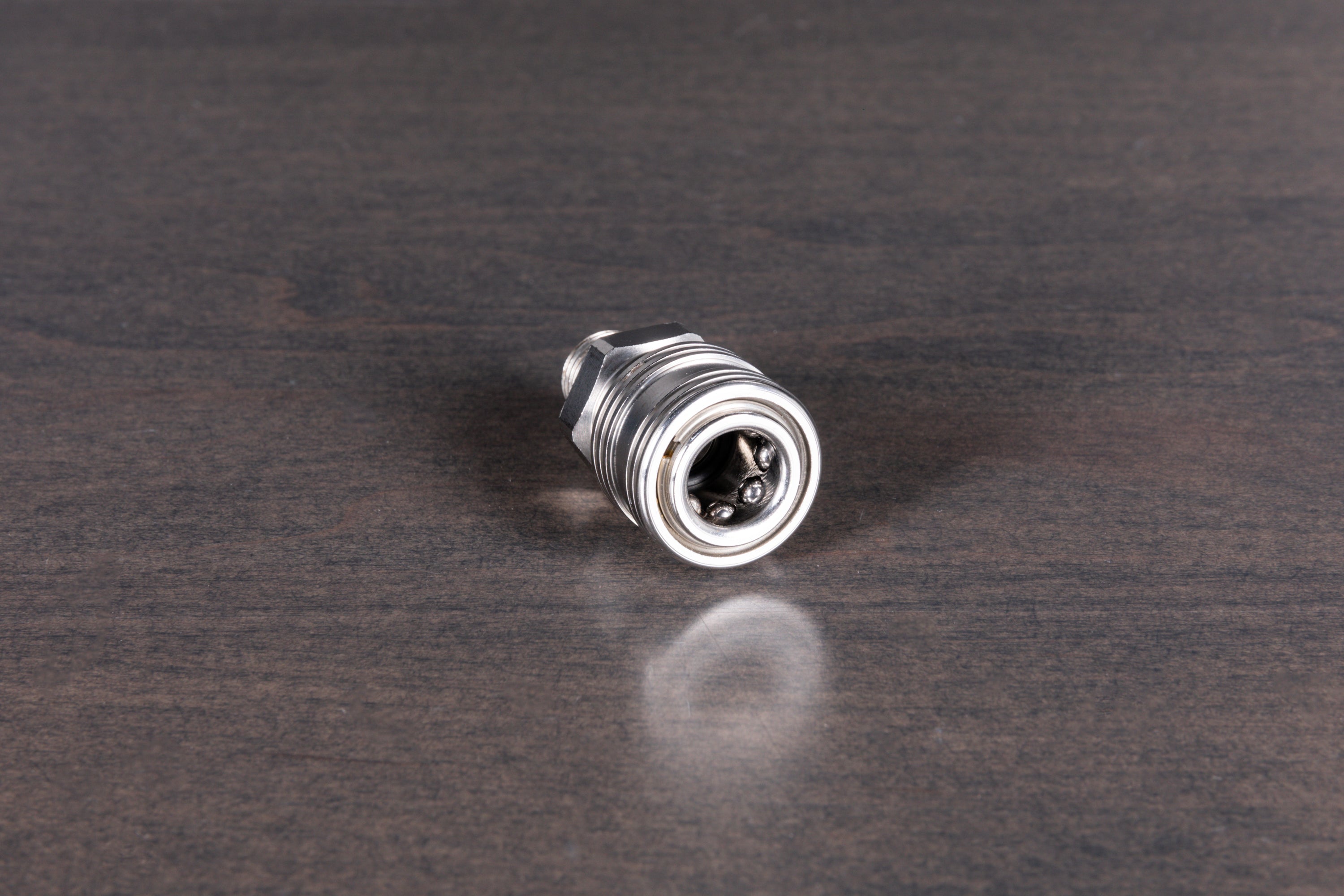 PRIMA 1/4 Inch Stainless Steel Coupler - High Quality Pipe Fitting for Plumbing, Gas Lines & Industrial Applications