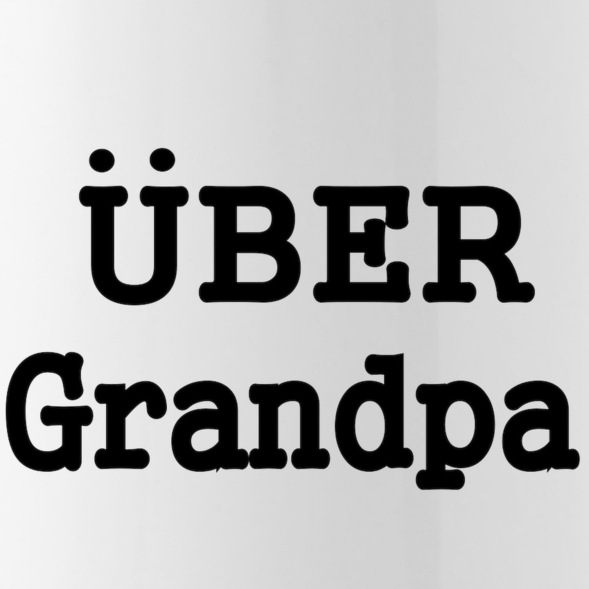 UBER Grandpa Stainless Steel Water Bottle 1.0L (34 oz) - Insulated Double Wall Vacuum Flask for Hot & Cold Drinks - Perfect for Hiking, Gym, Office & Outdoor Activities