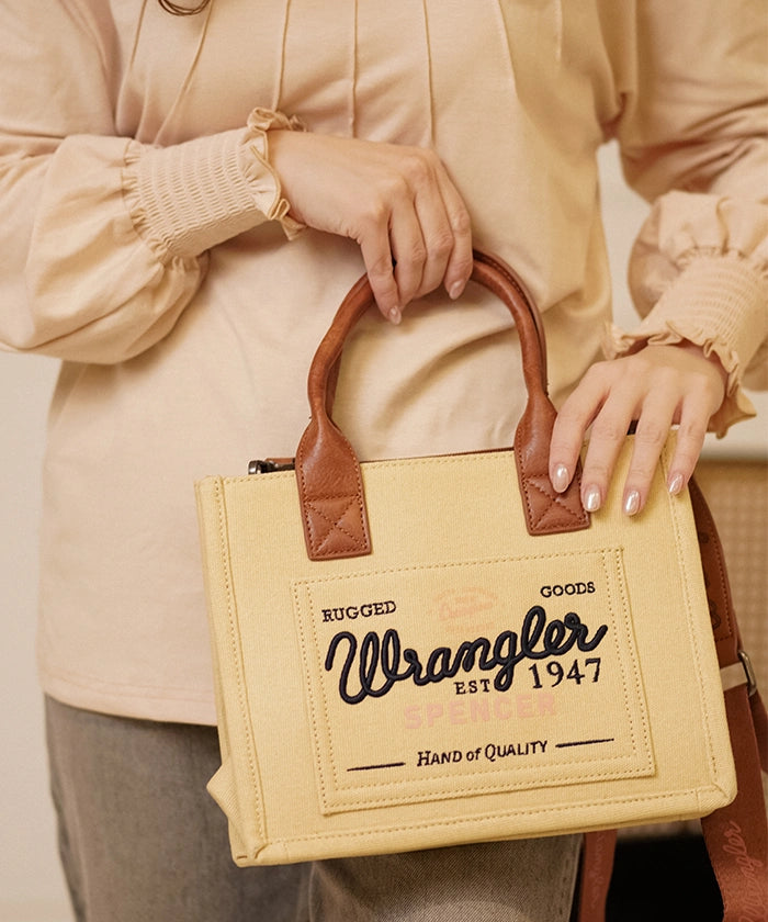 Wrangler Canvas Crossbody Purse for Women - Durable & Stylish Shoulder Bag - Perfect for Travel, Shopping & Everyday Use