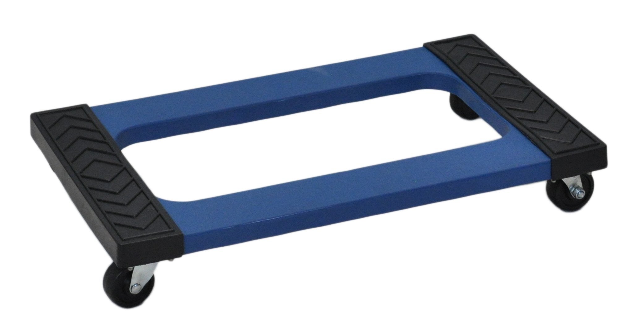 Heavy Duty Plastic Dolly Cart - 1000 lbs Capacity, 4 Swivel Wheels for Smooth Moving - Perfect for Warehouse, Garage, Office & Home Use
