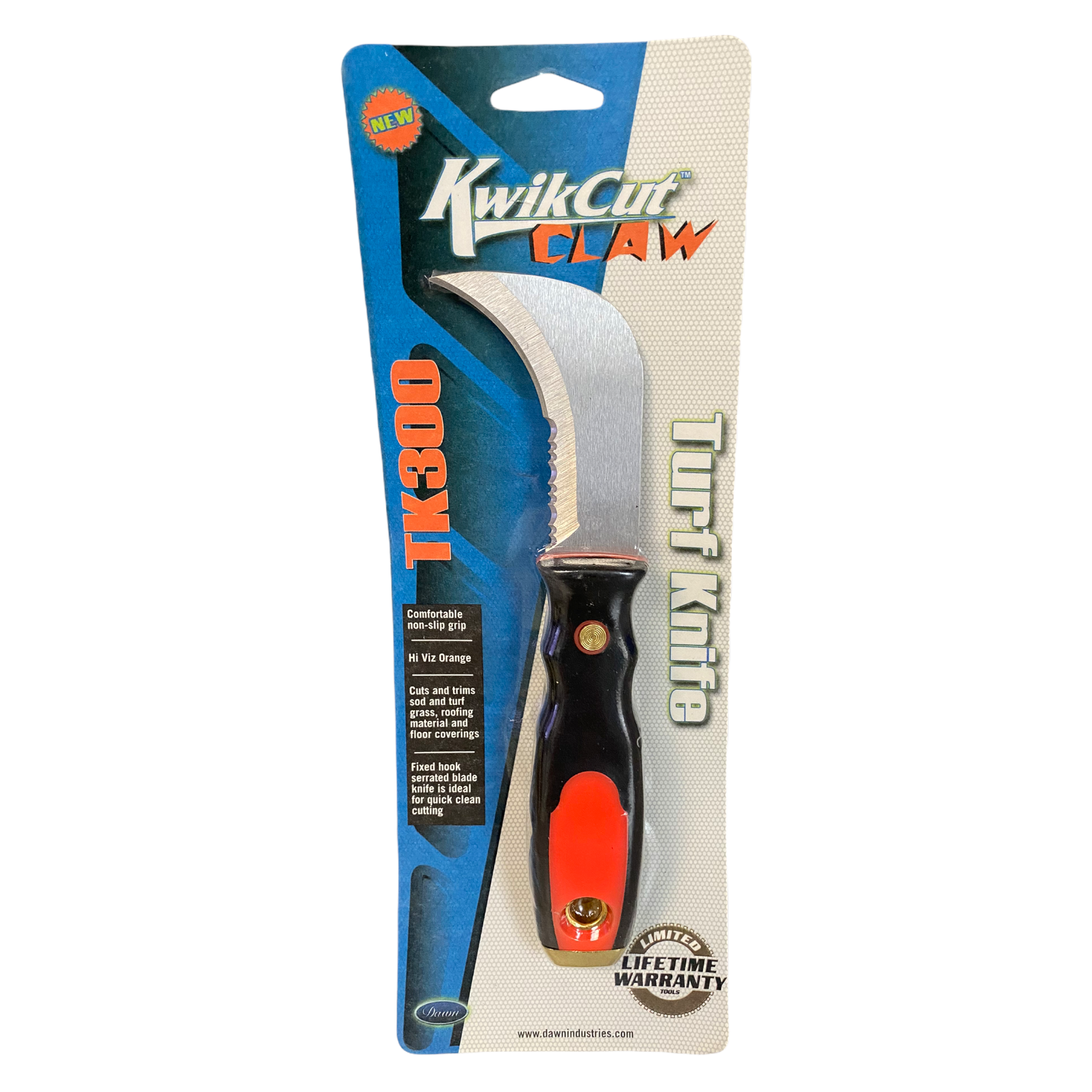 Dawn TK300 Professional Turf Knife - Heavy Duty Lawn & Garden Tool for Landscaping, Sod Cutting, and Ground Maintenance