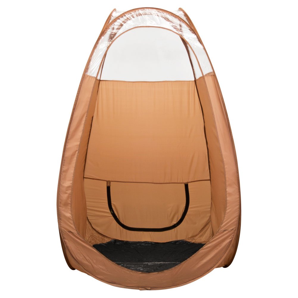 Portable Pop Up Tanning Booth Tent - Mobile Airbrush Spray Tan Kit for Sunless Tanning at Home, Salon, or Outdoor Events