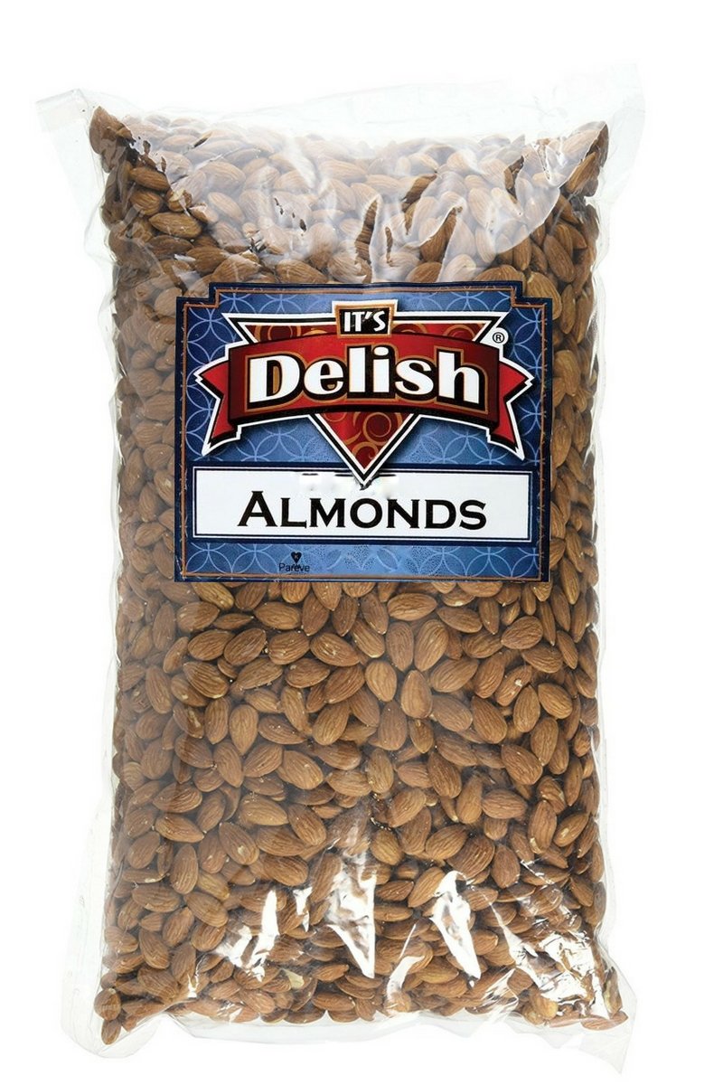Premium California Grown Raw Almonds - Whole, Natural, Non-GMO, 10lb Bulk Bag | Healthy Snack, Baking Ingredient & Salad Topping for Home & Office