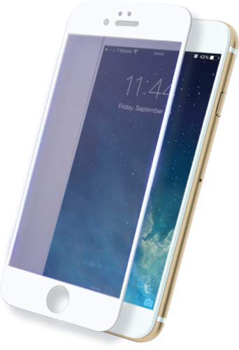 3D Anti-Blue Light Tempered Glass for iPhone 7 - HD Scratchproof Screen Protector for Eye Protection