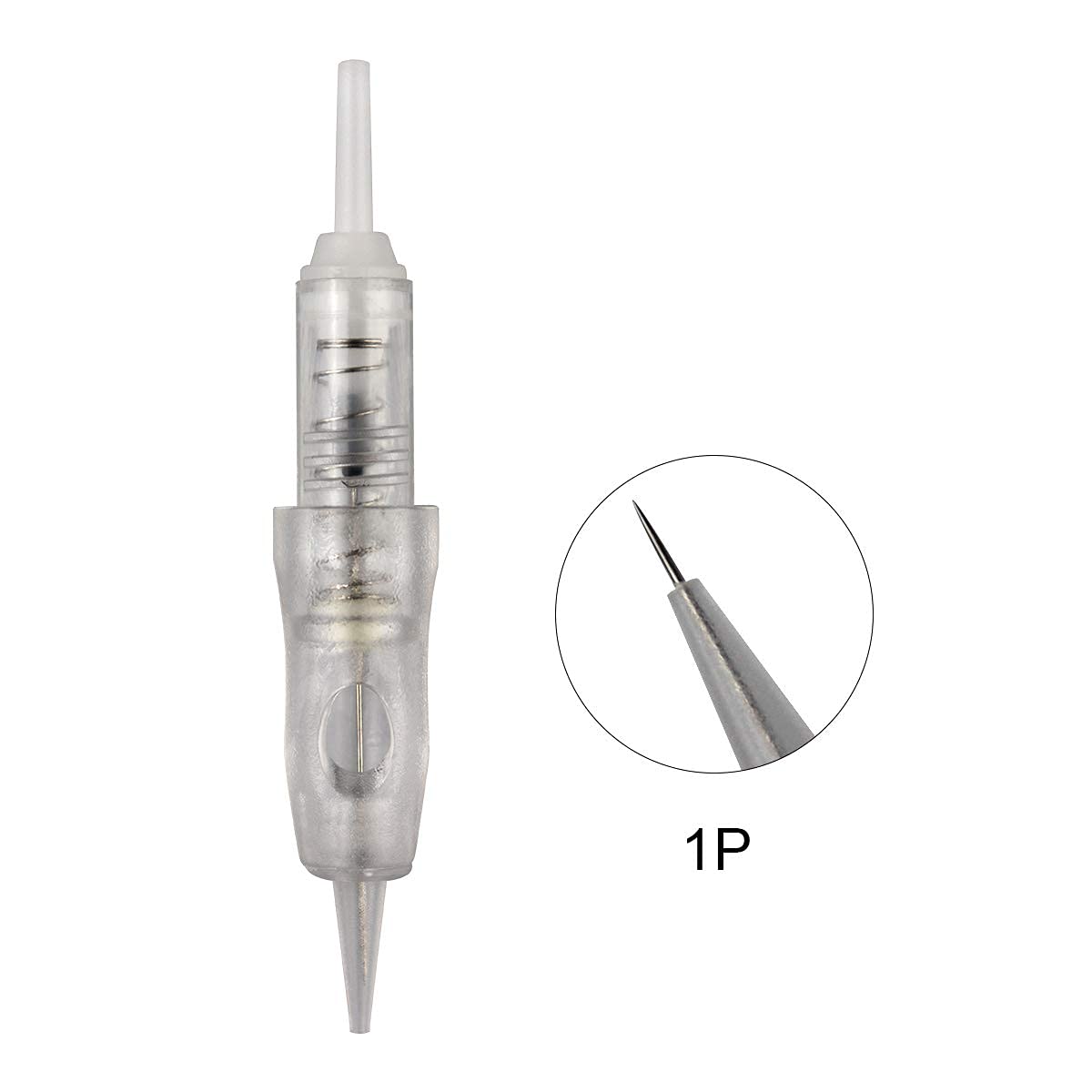 Vinban Disposable Tattoo Needles Cartridge - 1P/3P Permanent Makeup Needles for Machine Pen (Mix Sizes) - Perfect for Eyebrow Microblading, Lip Blushing & Eyeliner Tattooing
