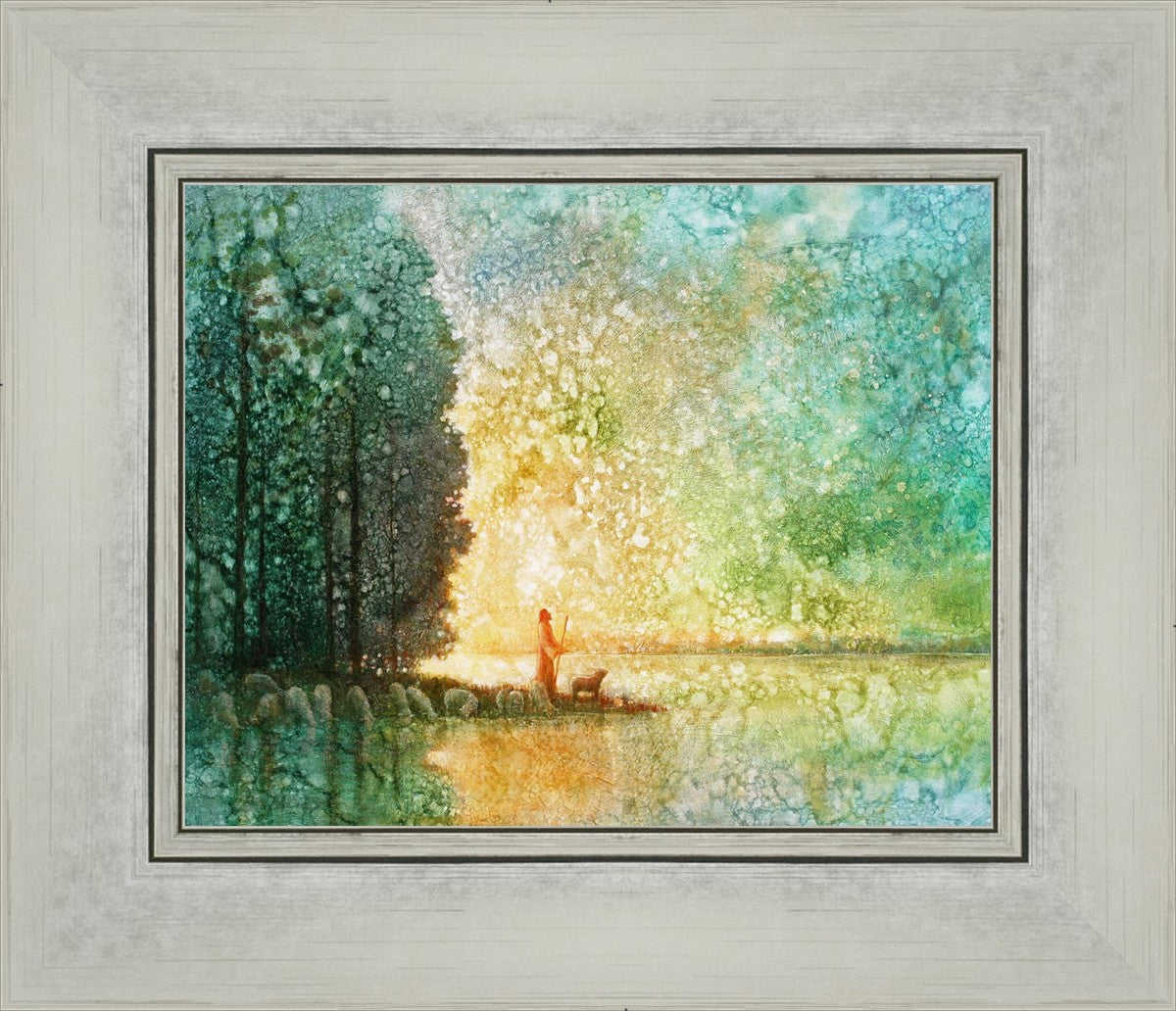 Beside Quiet Waters - Premium Home Decor for Relaxing Spaces | Perfect for Living Rooms, Bedrooms & Meditation Areas