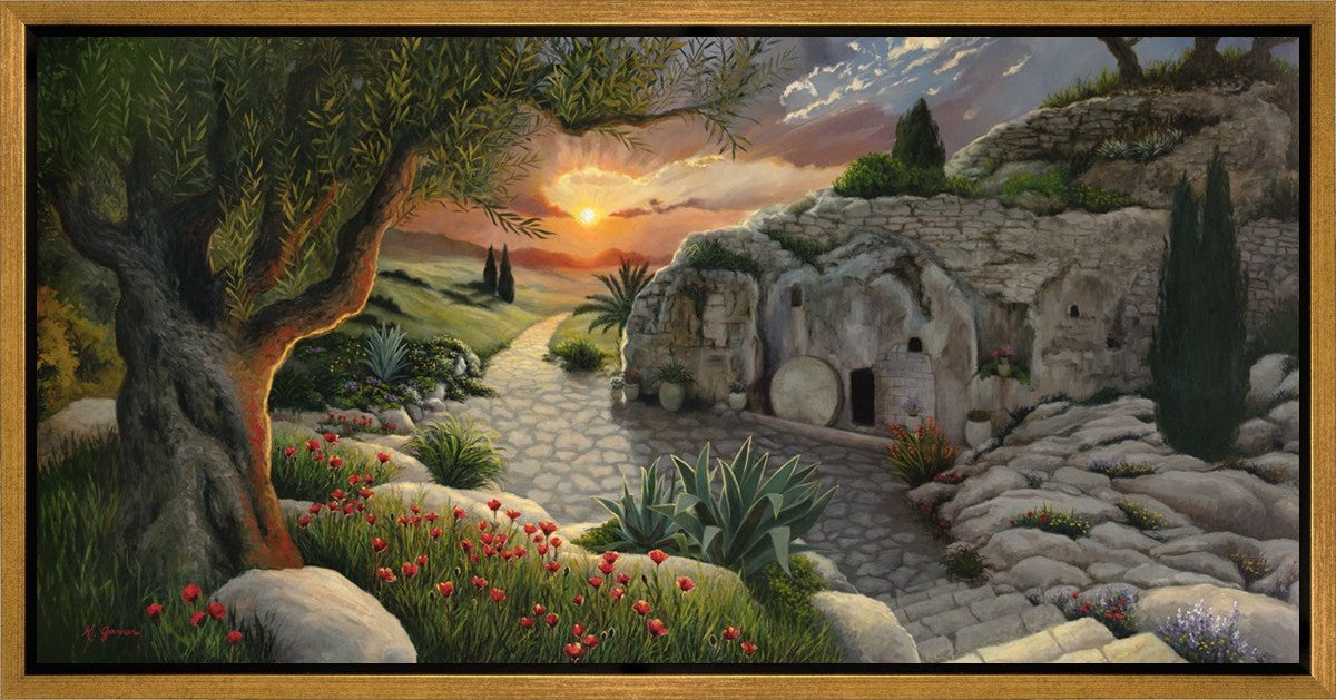 Dawn of Redemption Gallery Wrap Canvas Art - Premium Handmade Wall Decor for Living Room, Bedroom & Office - Perfect for Home Decoration and Gift Giving