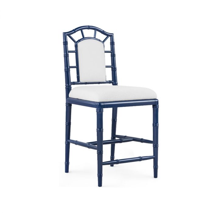 Delia Counter Stools - Modern Kitchen Bar Stools with Adjustable Height & Comfortable Cushion for Dining, Kitchen Island & Home Decor