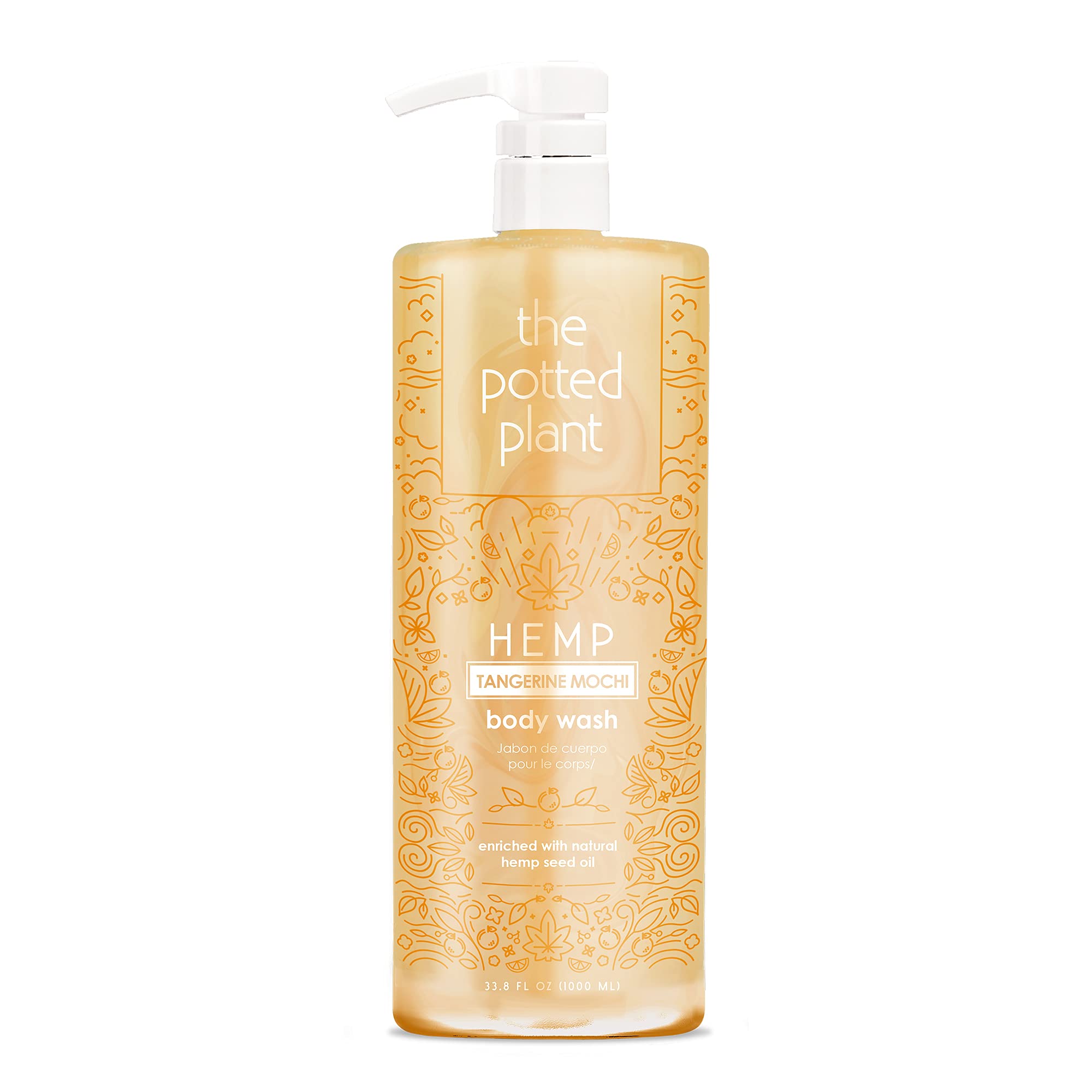 Refreshing Tangerine Body Wash for Smooth & Hydrated Skin - Perfect for Daily Shower & Spa Relaxation